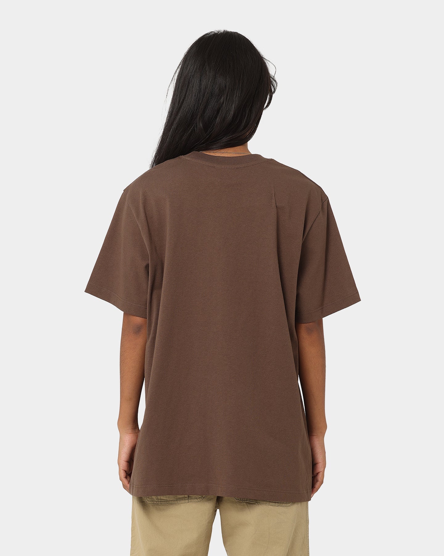 Champion Women's Heritage Double Collar T-Shirt Espresso Martini