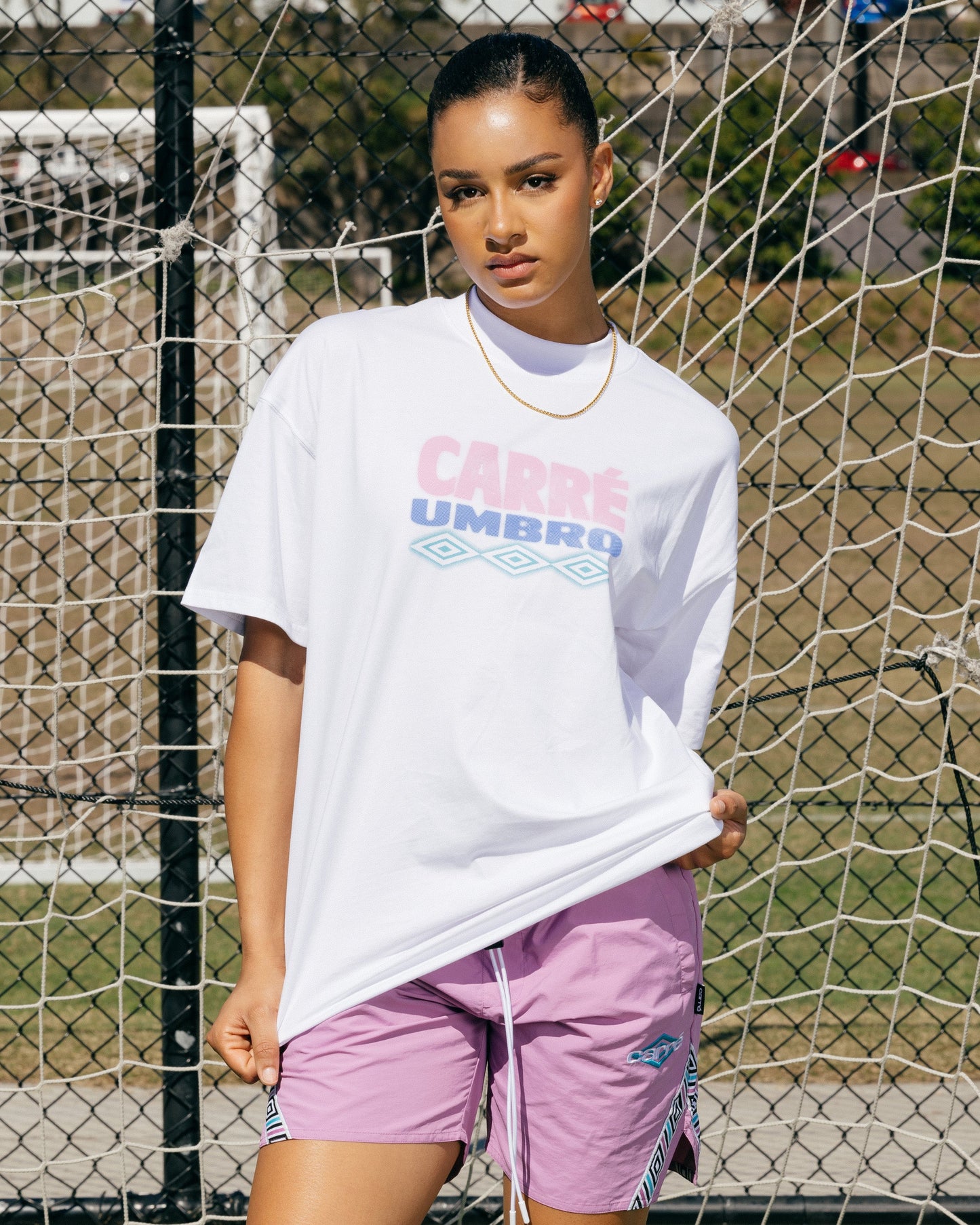 Carr√© X Umbro Forward Vintage T-Shirt White Style001