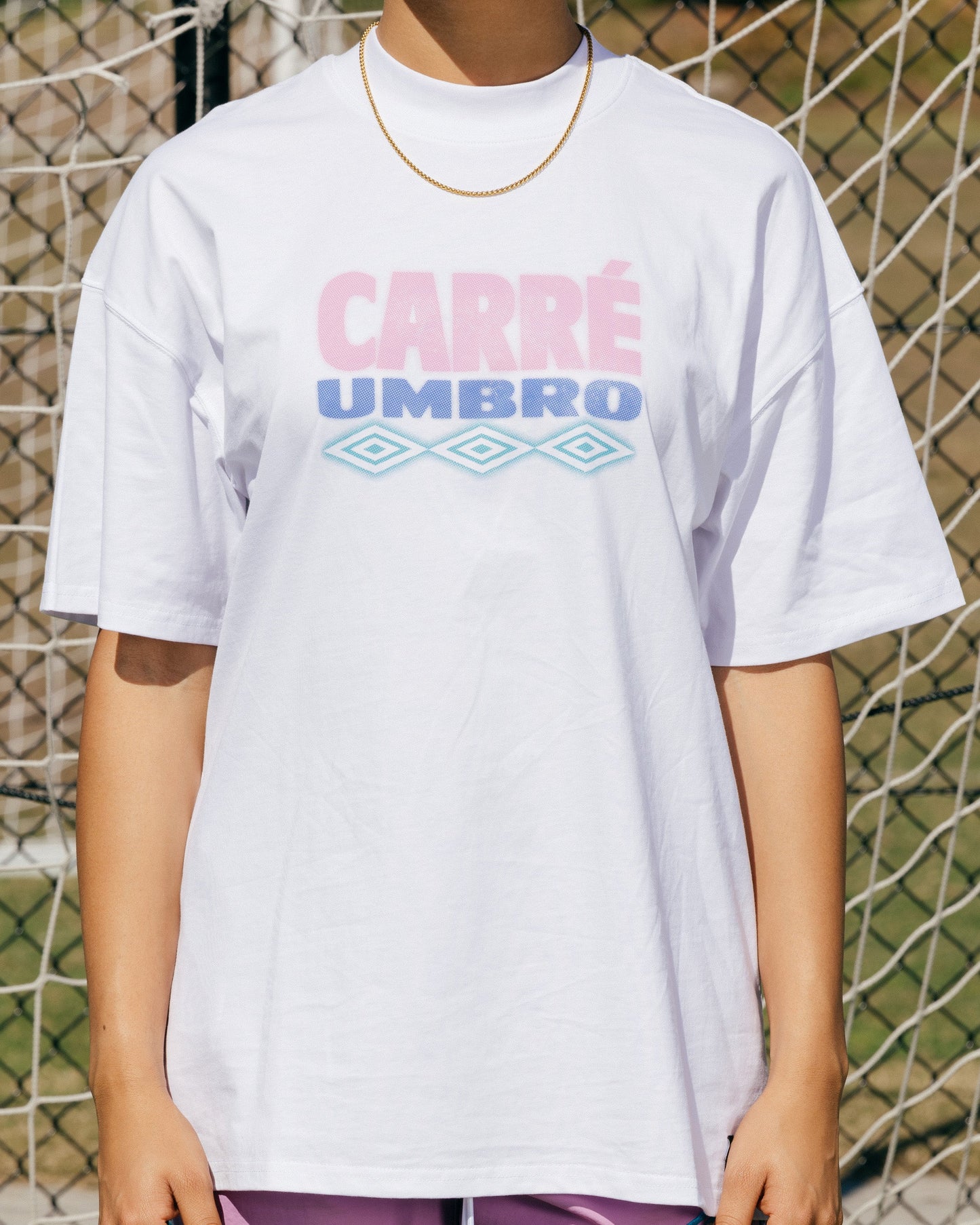 Carr√© X Umbro Forward Vintage T-Shirt White Style001