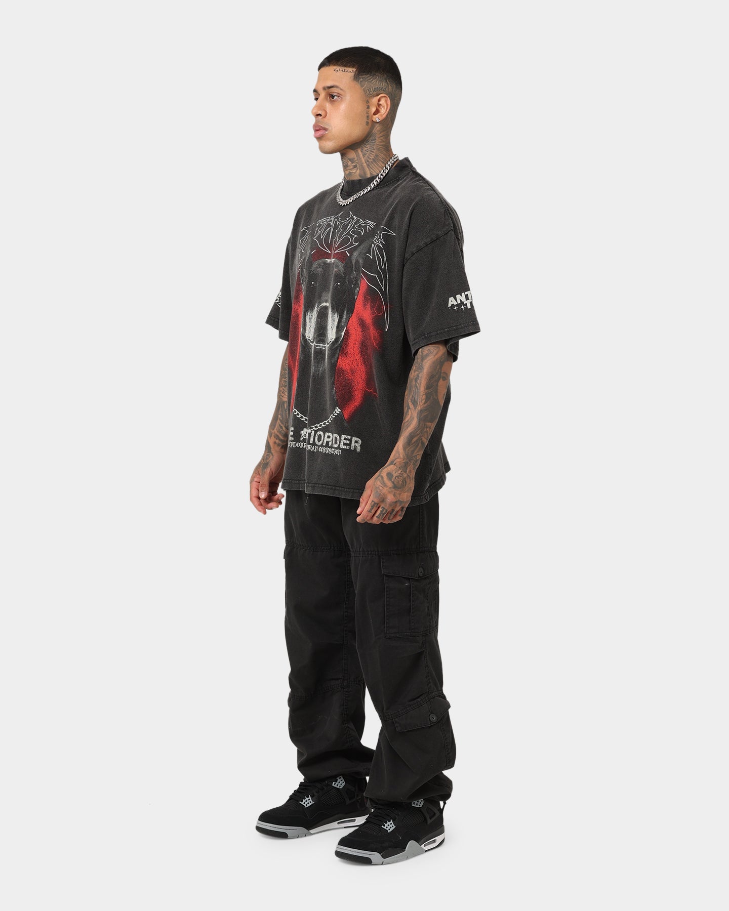 Loiter X The Anti Order Anti Tour Vintage T-Shirt Vintage Wash