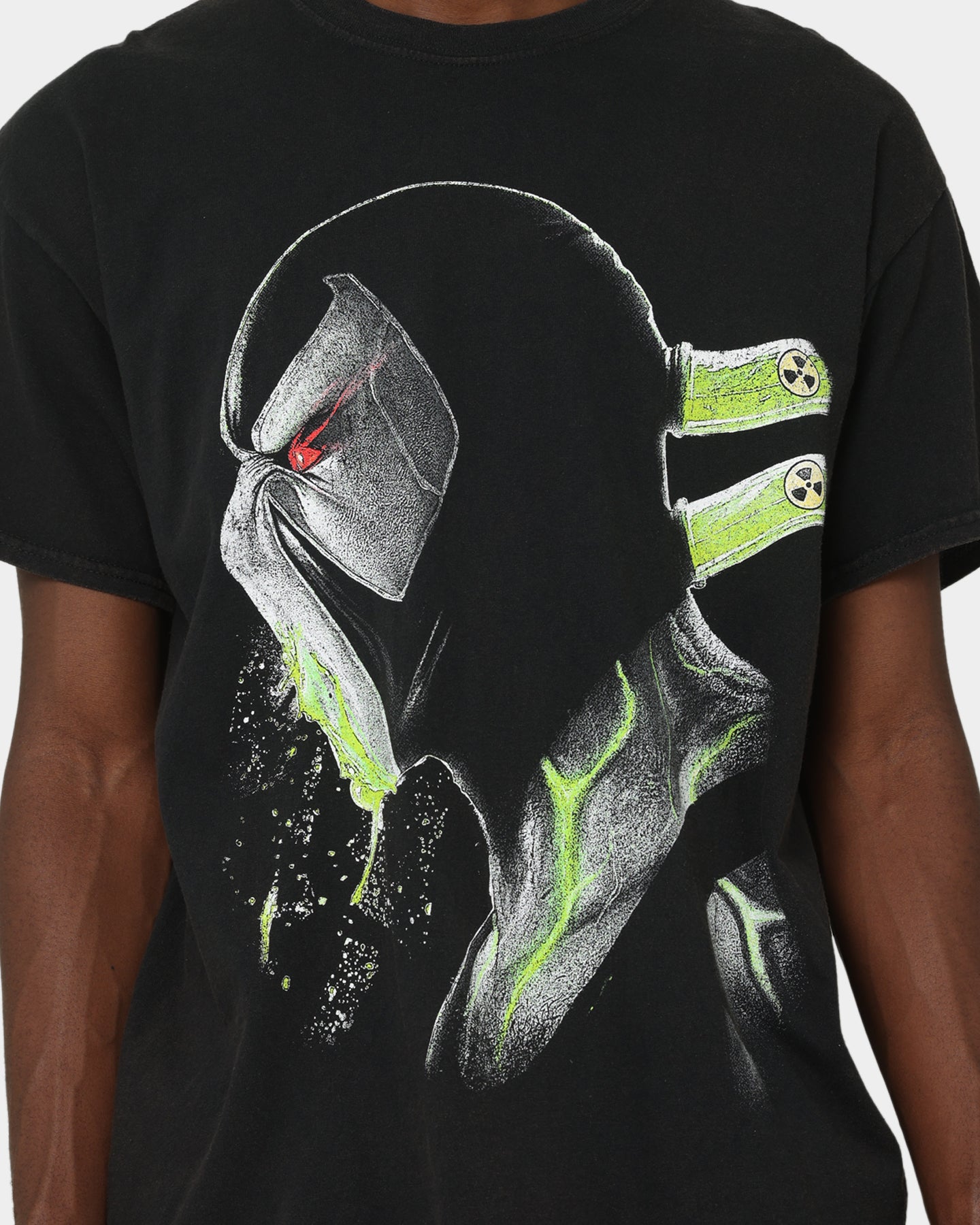 Goat Crew X DC Batman Bane Metal Vintage T-Shirt Black Wash