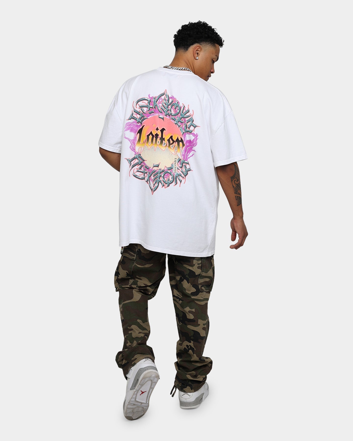 Loiter Ethereal Vintage T-Shirt White