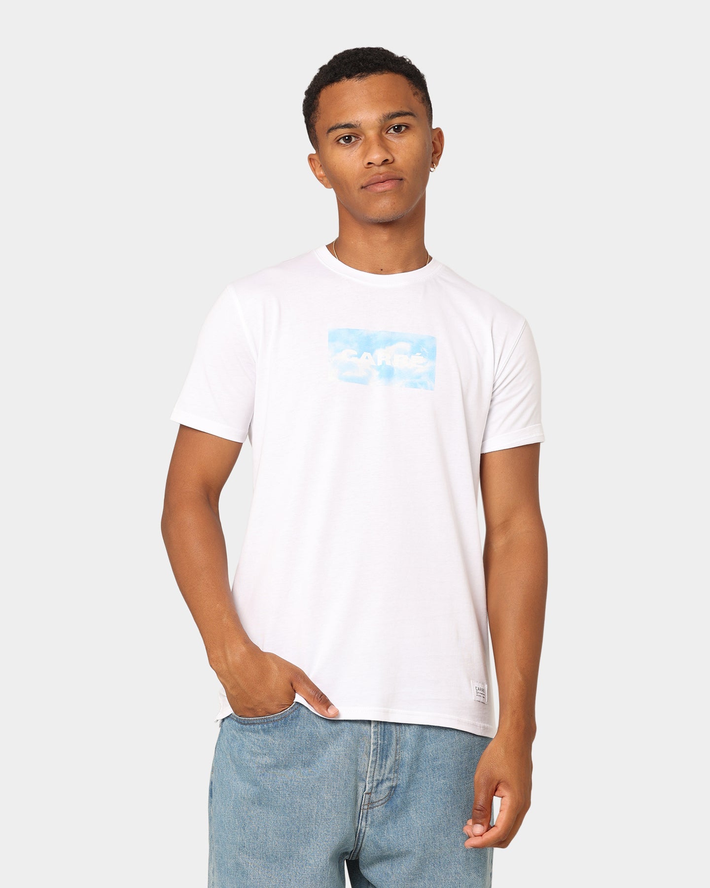 Carr√© Cloud Box Classique T-Shirt White