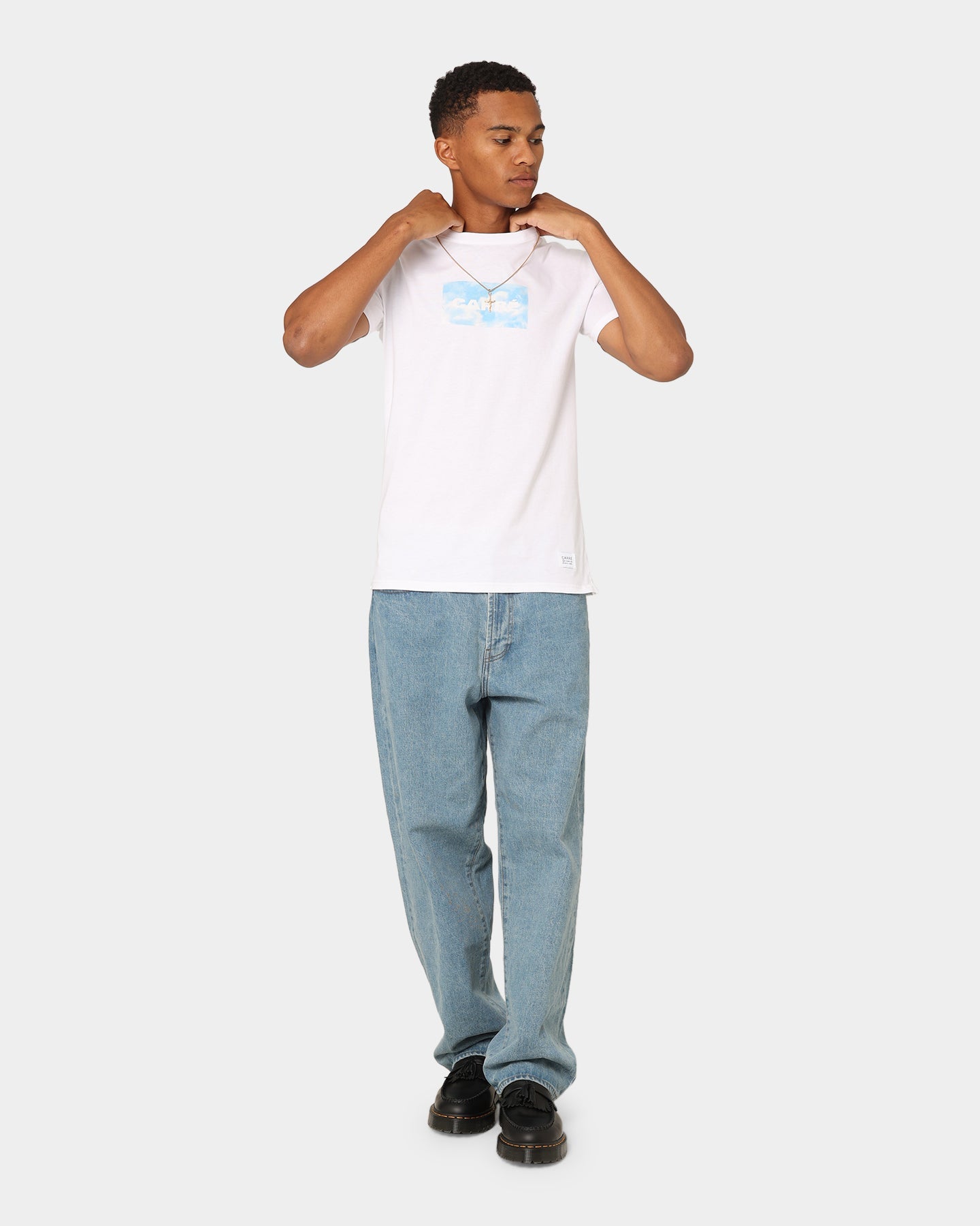 Carr√© Cloud Box Classique T-Shirt White