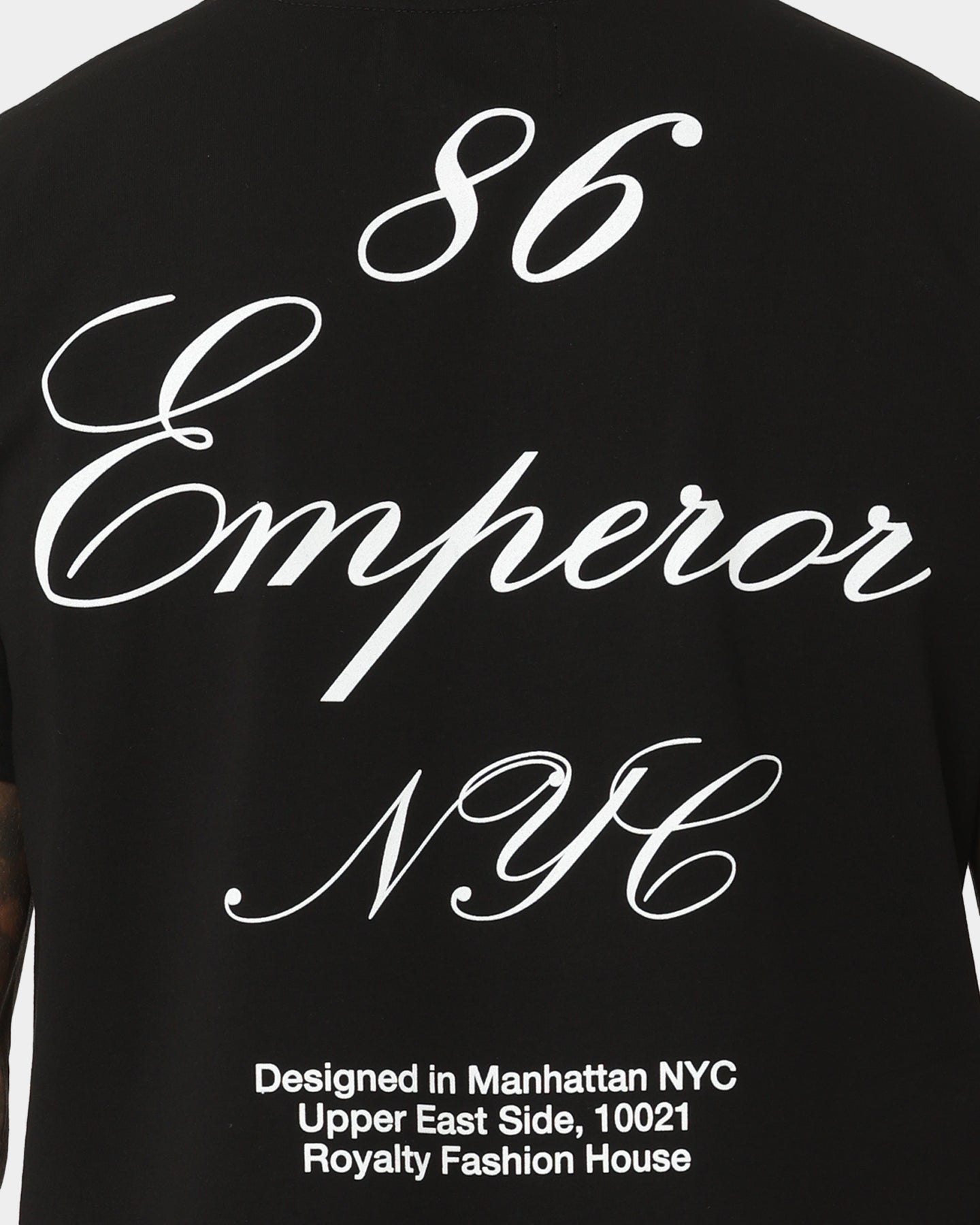 Emperor Apparel The Script T-Shirt Black