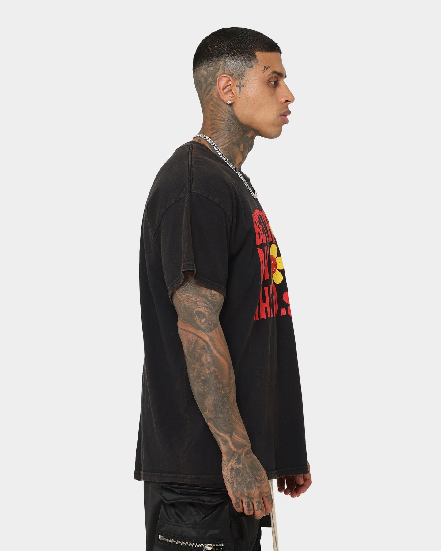 Goat Crew Better Days Vintage T-Shirt Black Wash