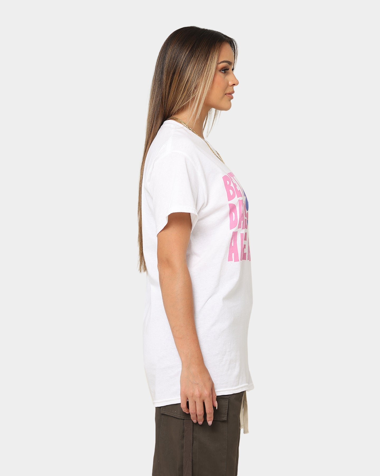Goat Crew Better Days Vintage T-Shirt White Style001