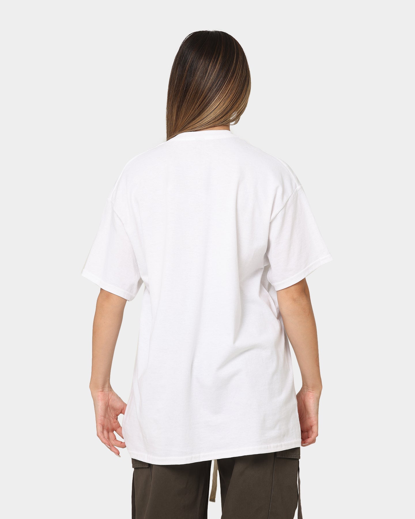 Goat Crew Boys Don't Cry T-Shirt White Style001