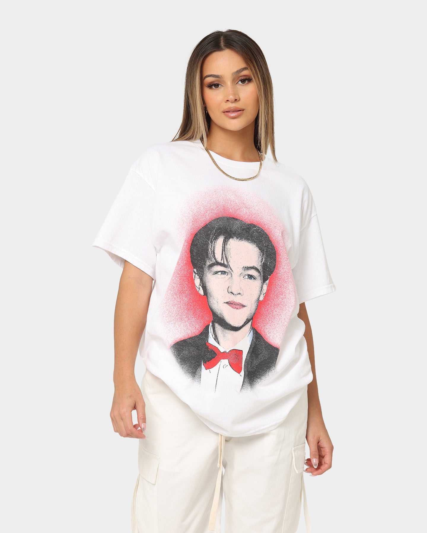 Goat Crew Romeo T-Shirt White Style001