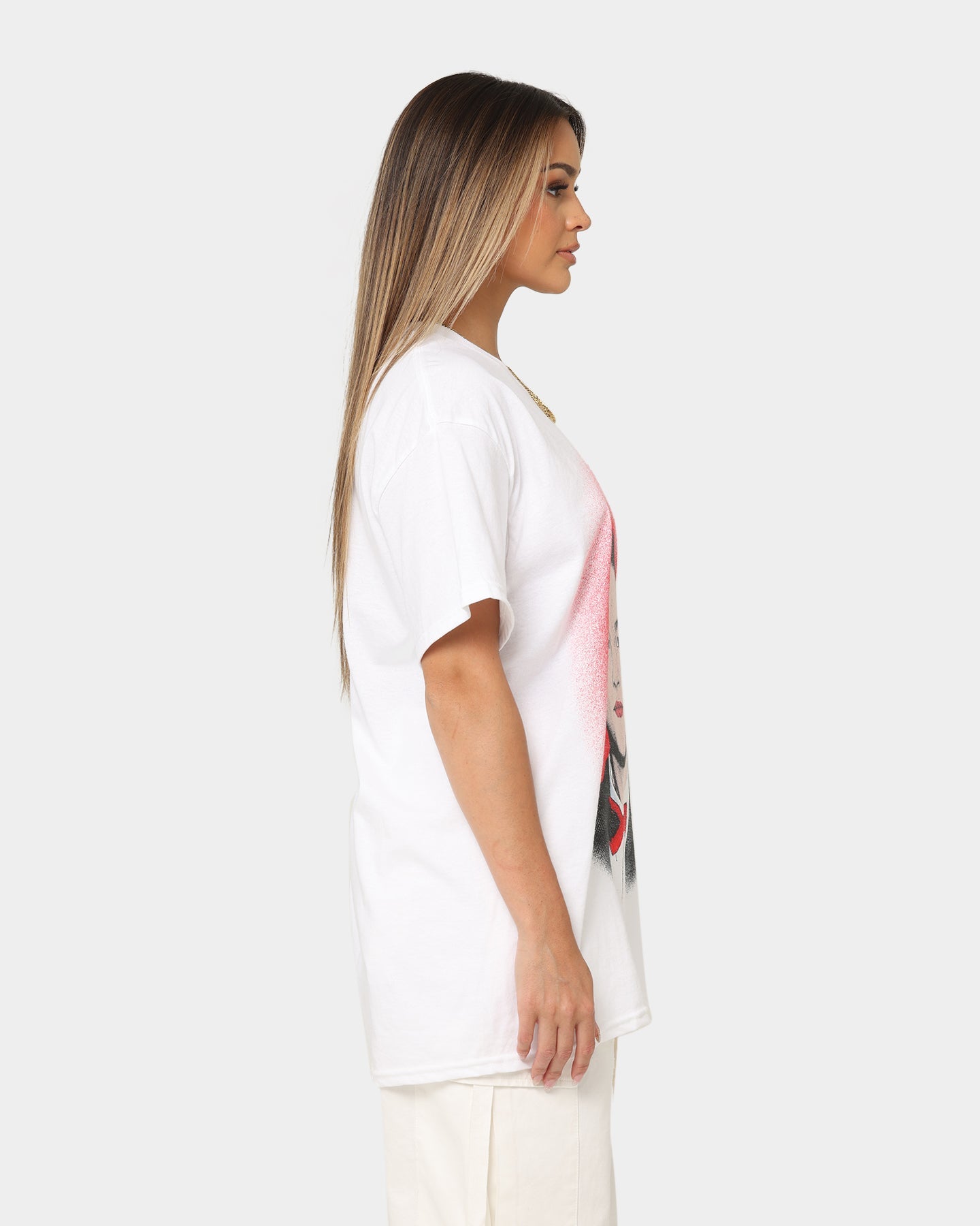 Goat Crew Romeo T-Shirt White Style001