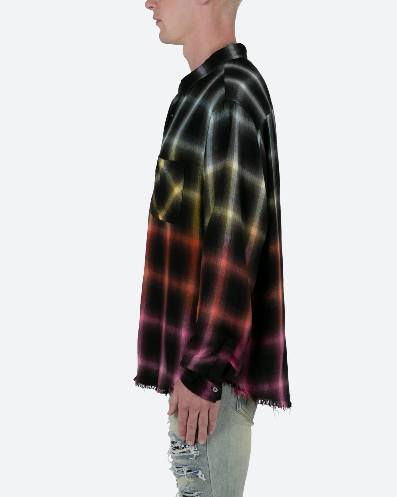 MNML Ombre Flannel Shirt Multi