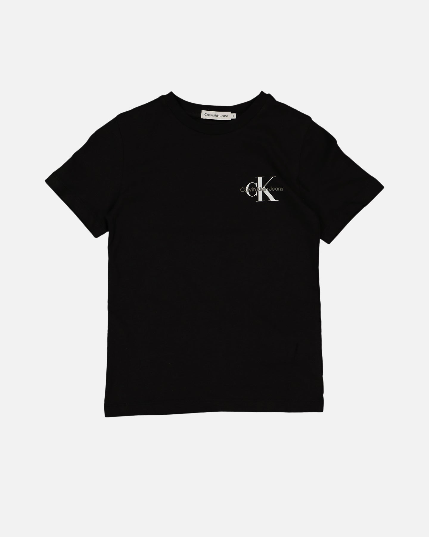 Calvin Klein Kids' Chest Monogram T-Shirt CK Black Style001
