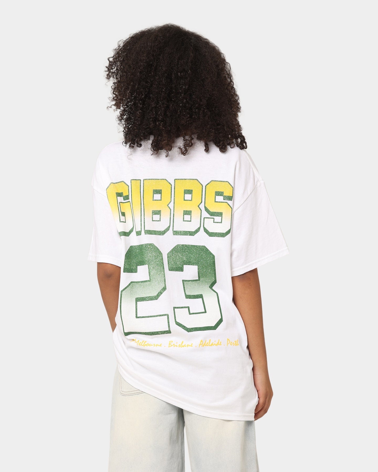 Goat Crew Rabbit RL Football T-Shirt White Style001