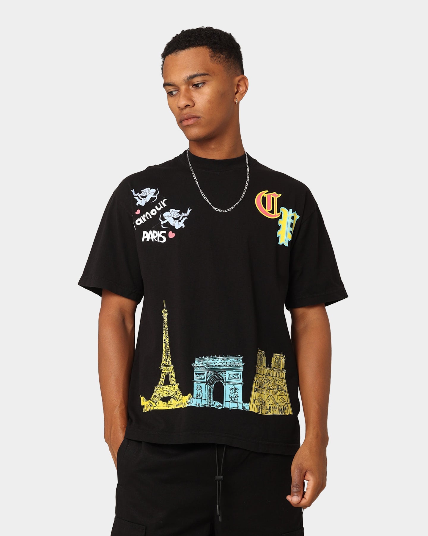 Carr√© L'Amour USA T-Shirt Black