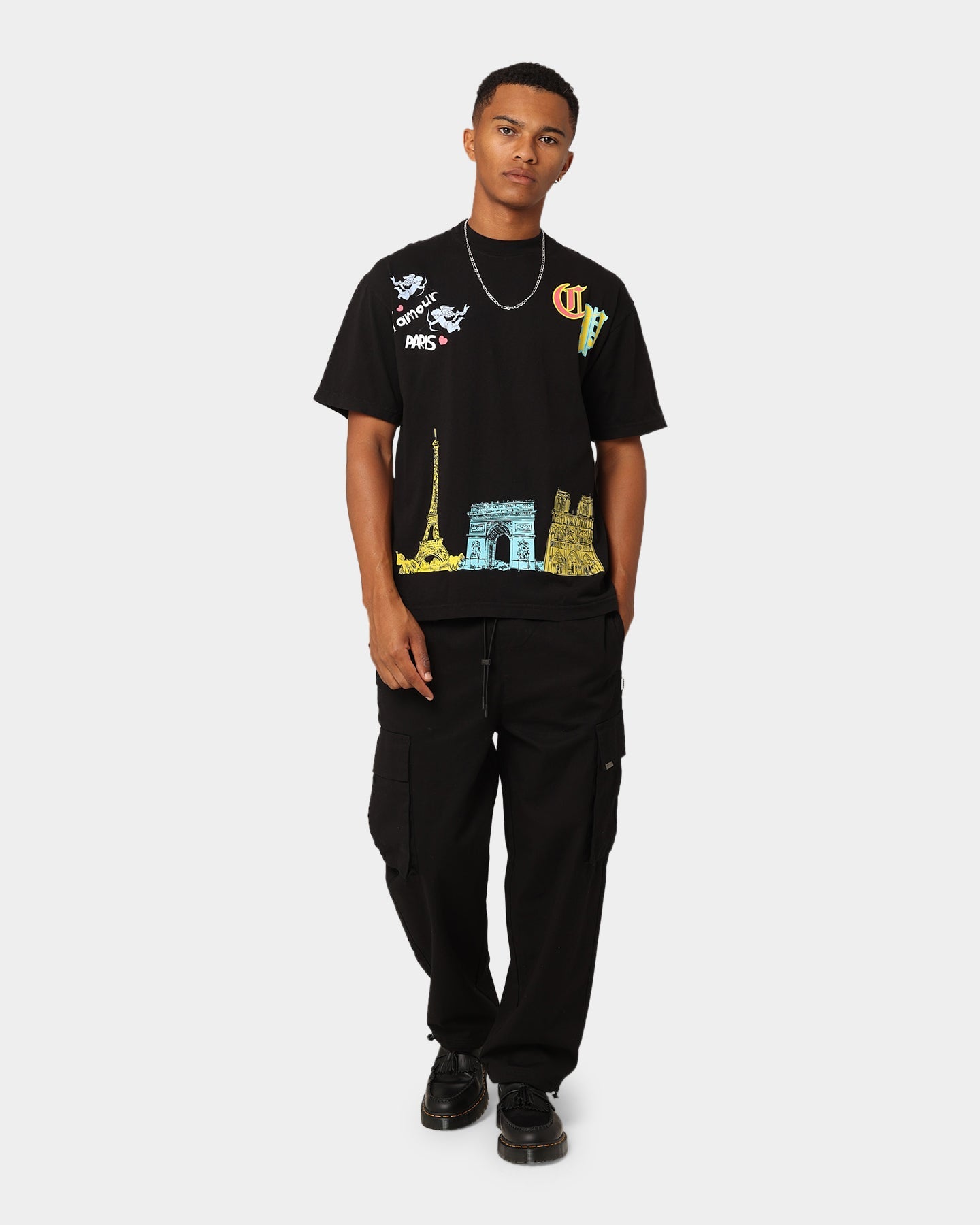 Carr√© L'Amour USA T-Shirt Black