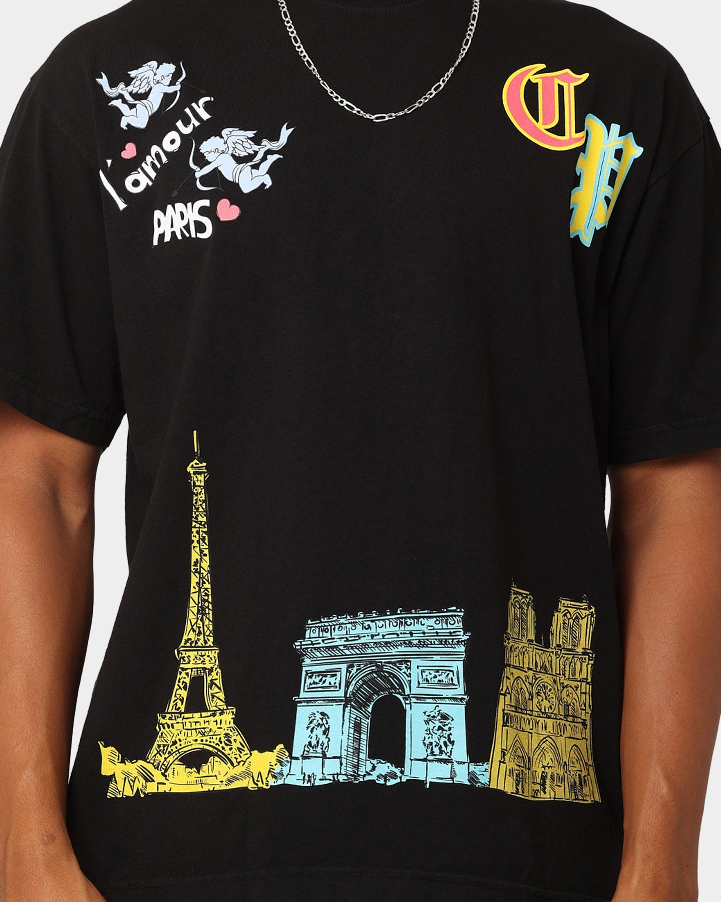 Carr√© L'Amour USA T-Shirt Black
