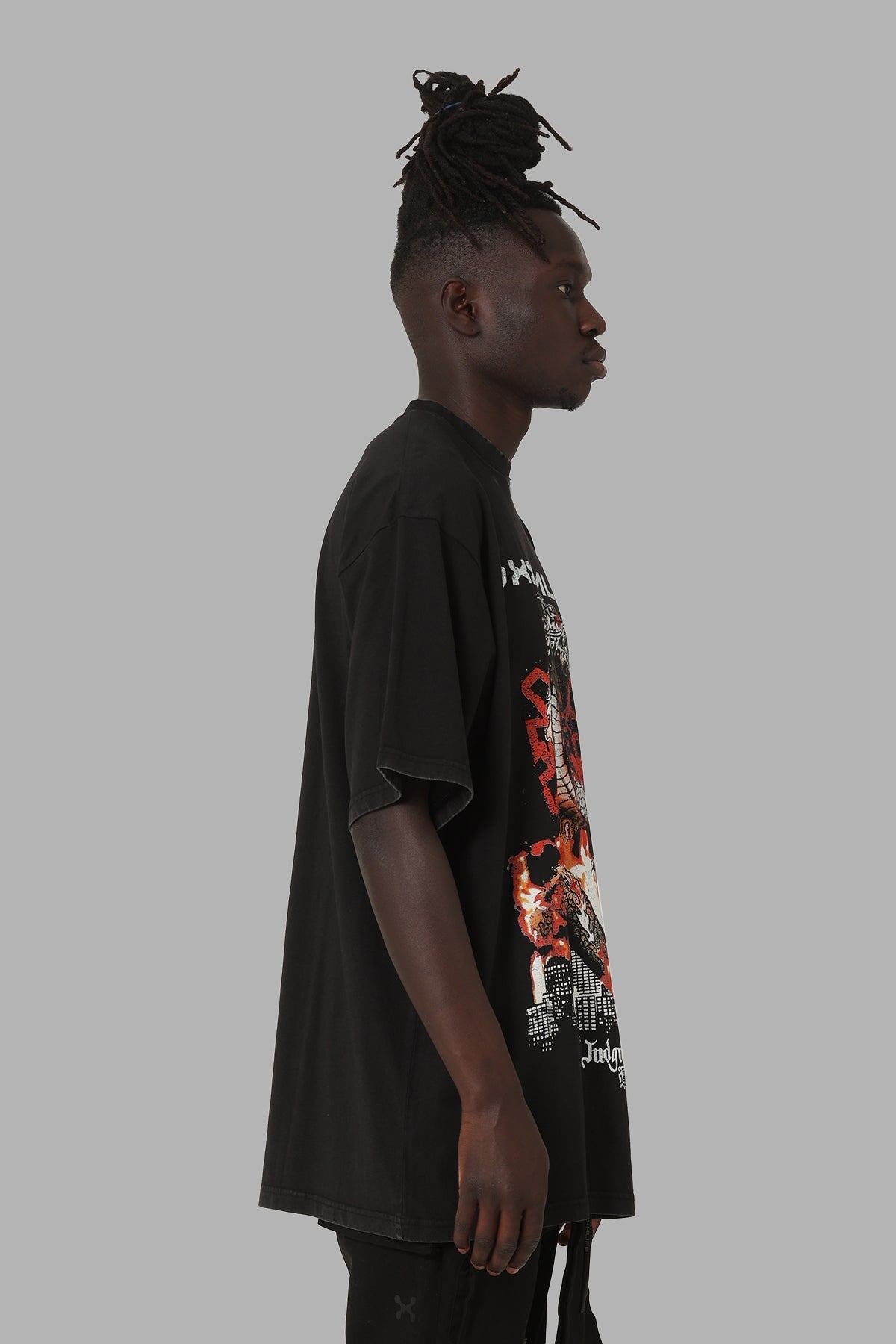 DXXMLife Judgement Day Vintage Baggy T-Shirt Vintage Black