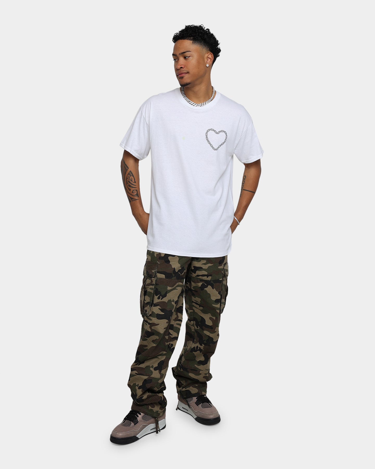 Goat Crew It's All Love T-Shirt White