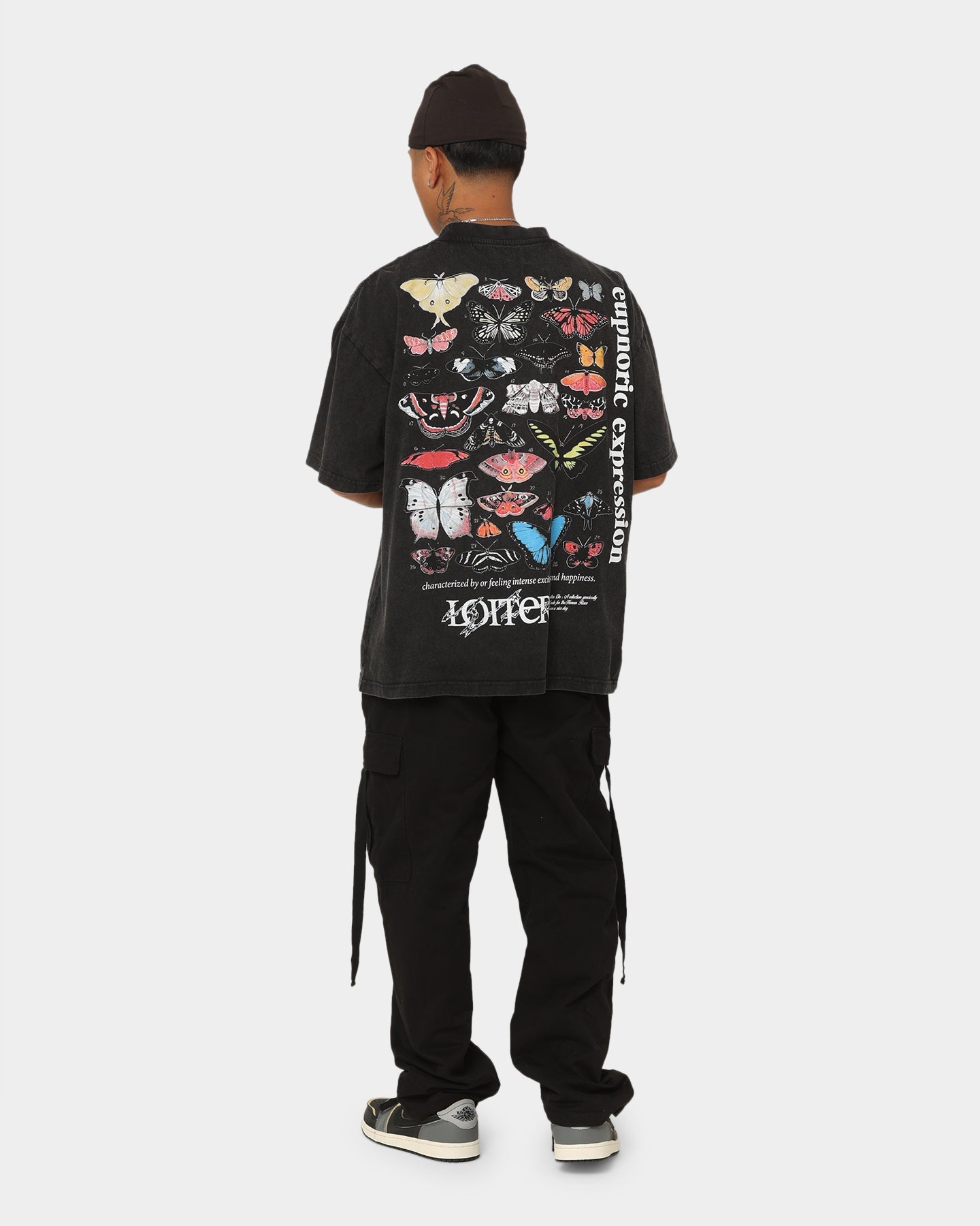 Loiter Euphoria Vintage T-Shirt Vintage Black