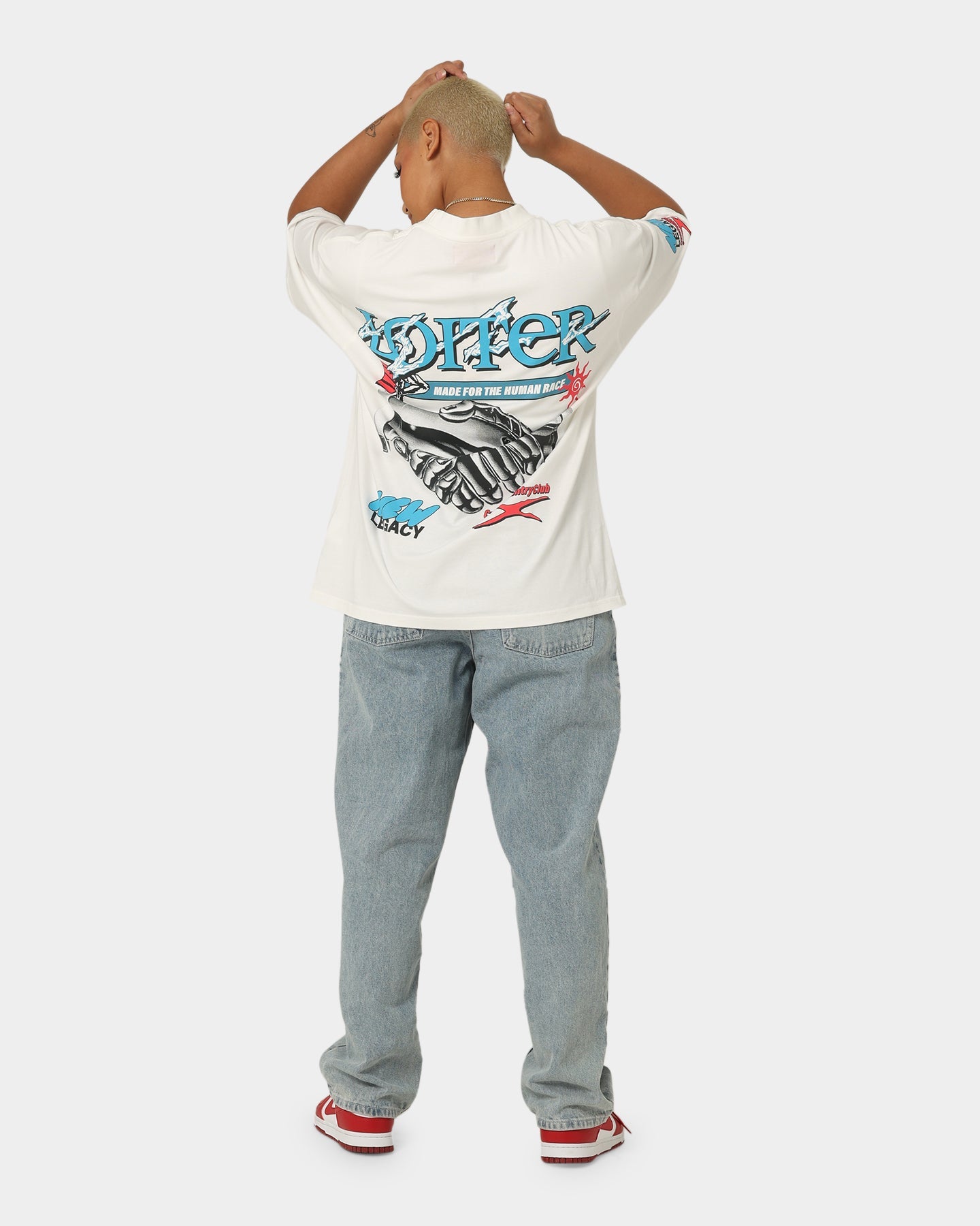 Loiter New Legacy Vintage T-Shirt Off White Style001