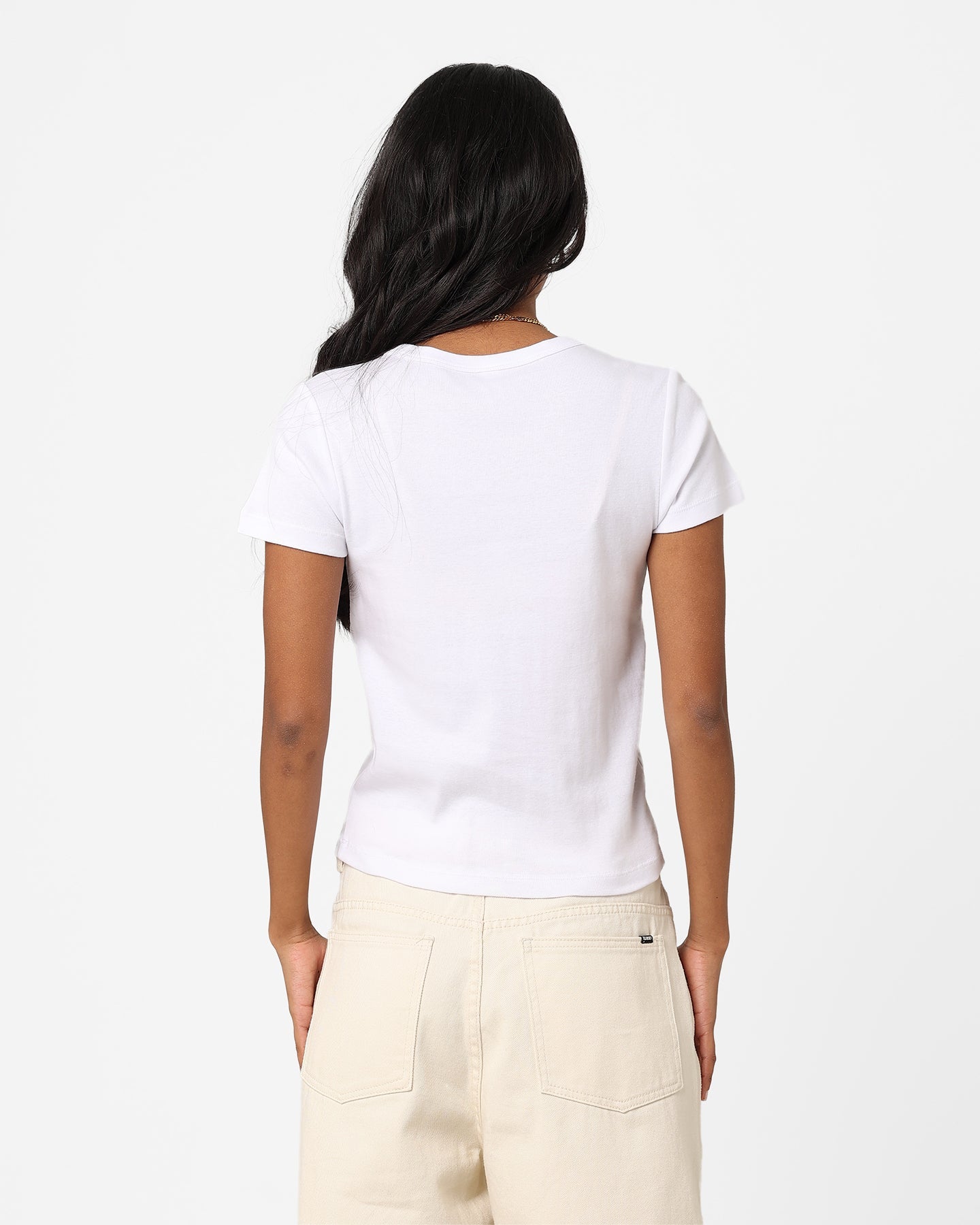 AS Colour Women's Organic Rib T-Shirt White