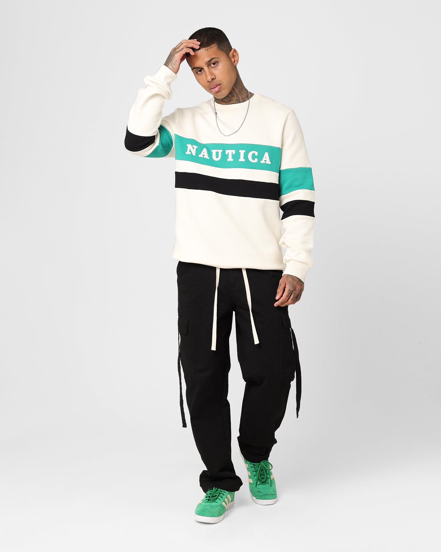 Nautica Tenby Sweatshirt Ecru
