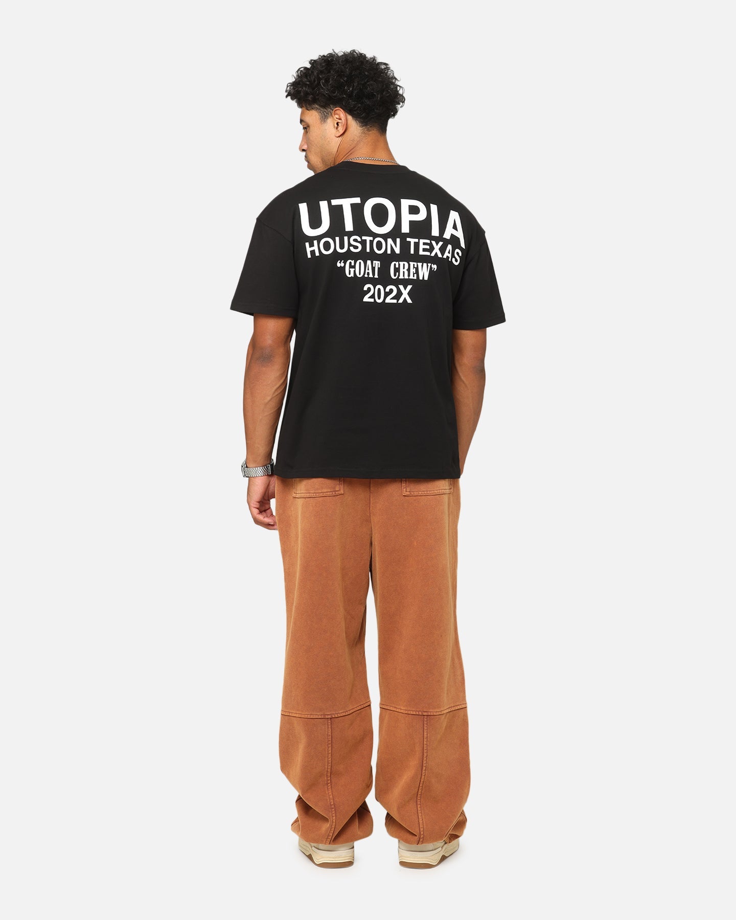 Goat Crew Utopia T-Shirt Black