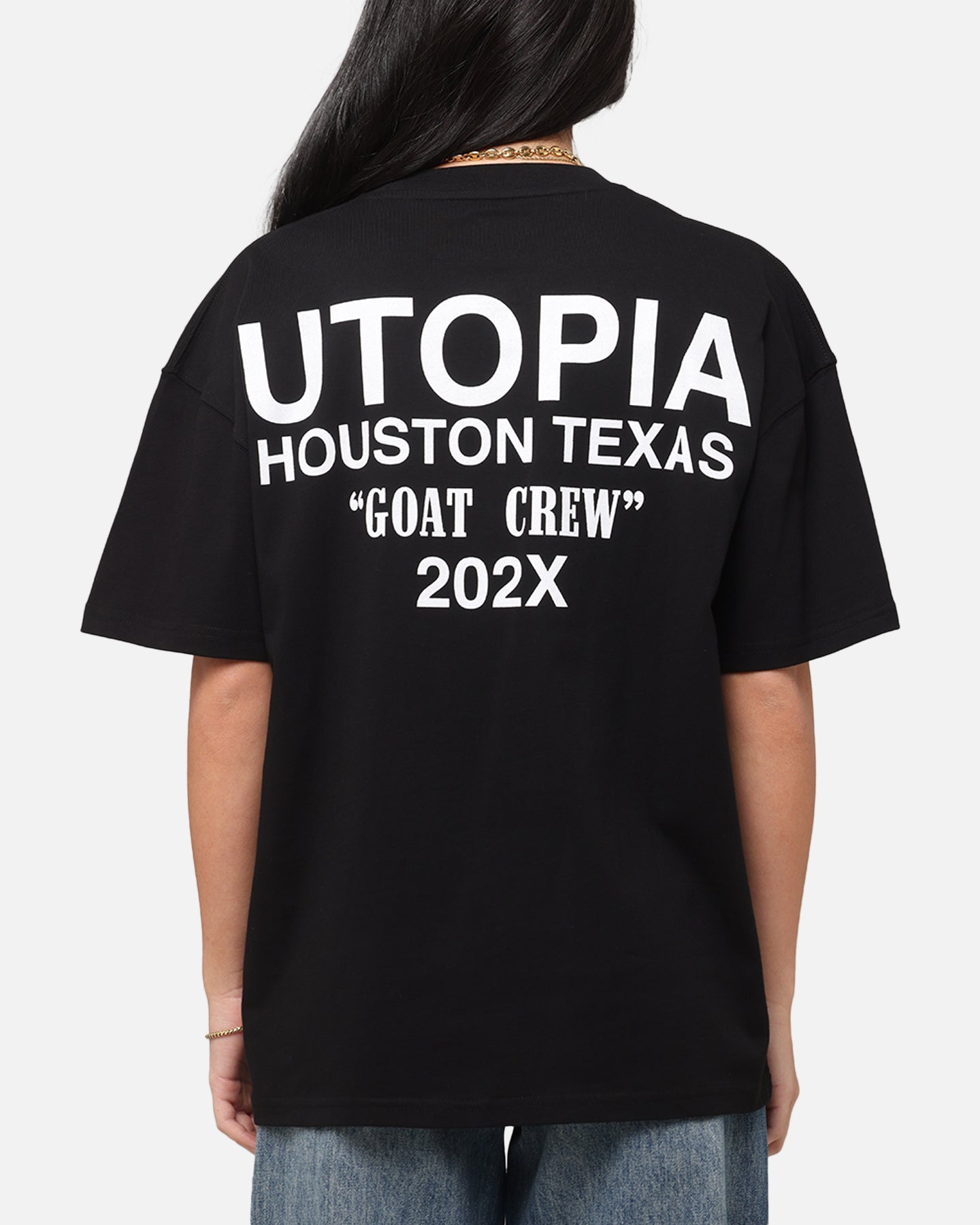 Goat Crew Utopia T-Shirt Black Style001