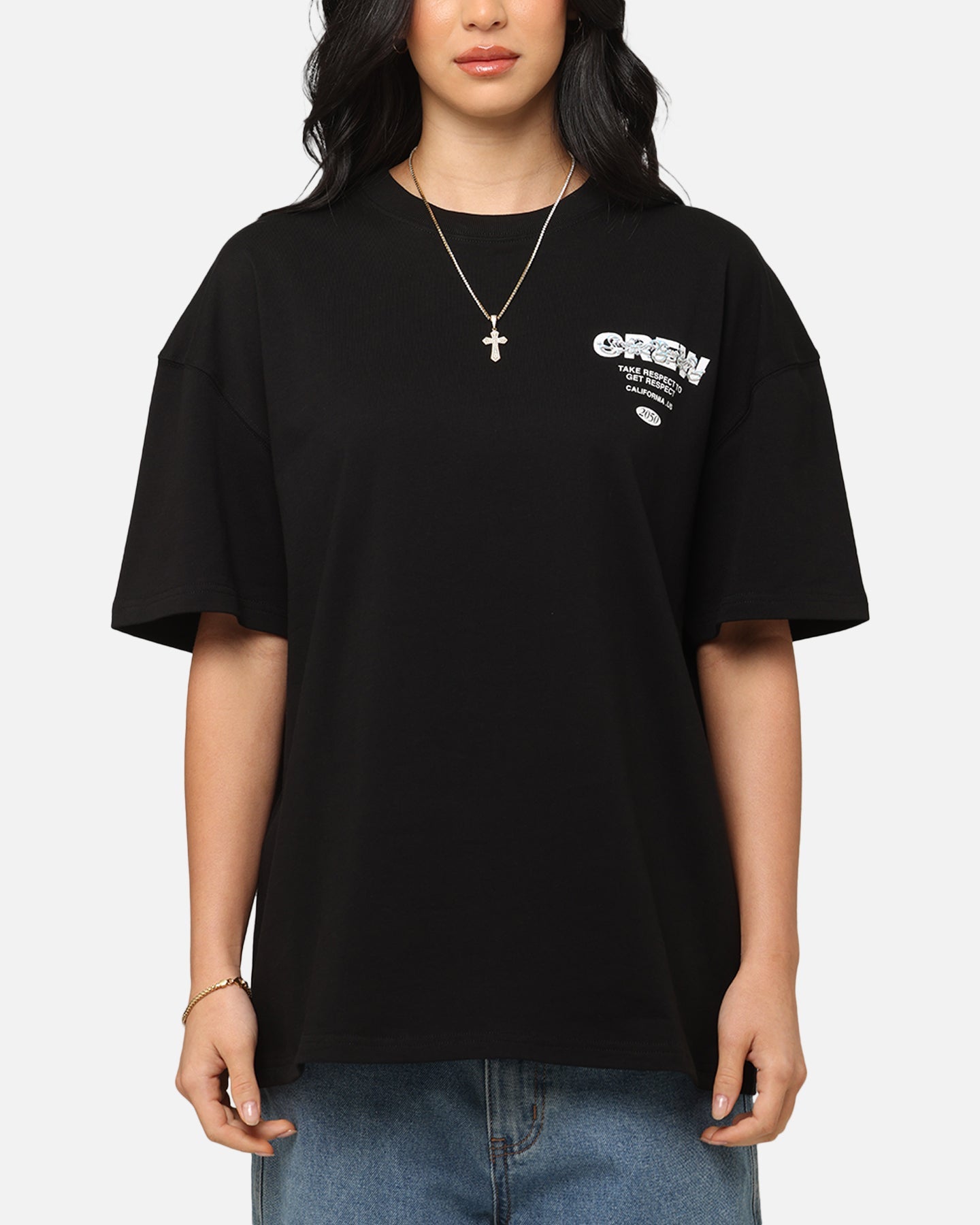 Goat Crew The Crew T-Shirt Black Style001