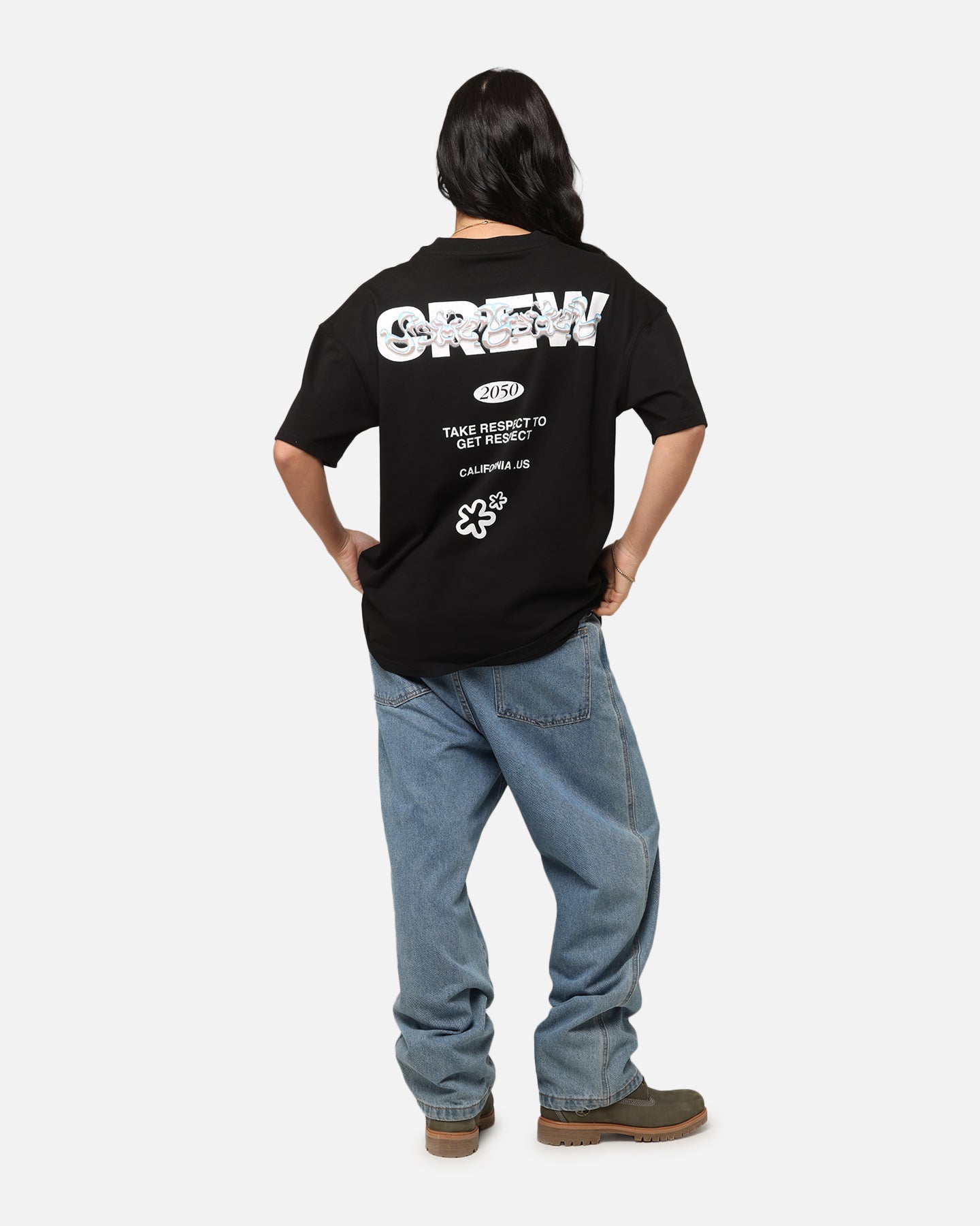 Goat Crew The Crew T-Shirt Black Style001