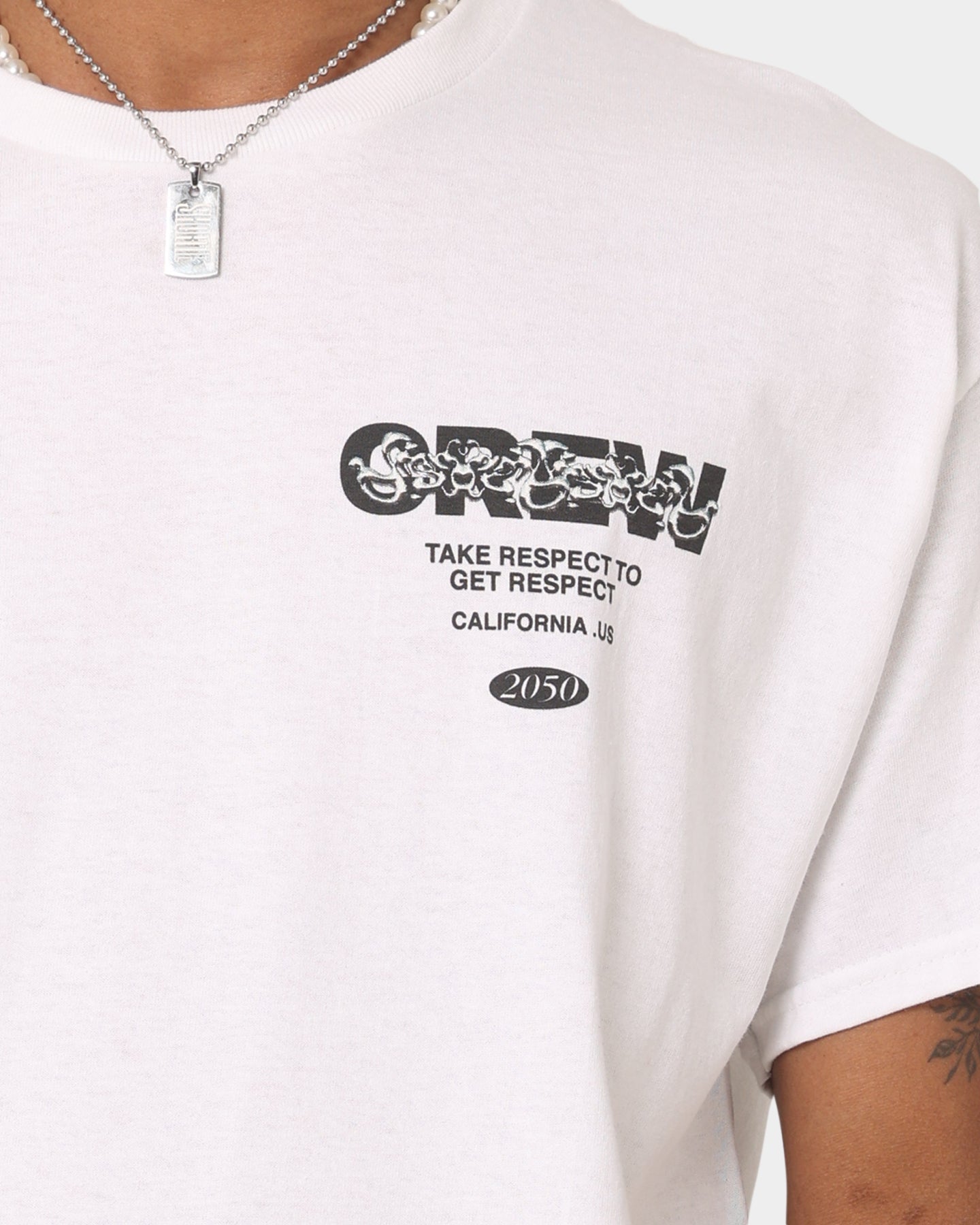 Goat Crew The Crew Vintage T-Shirt White