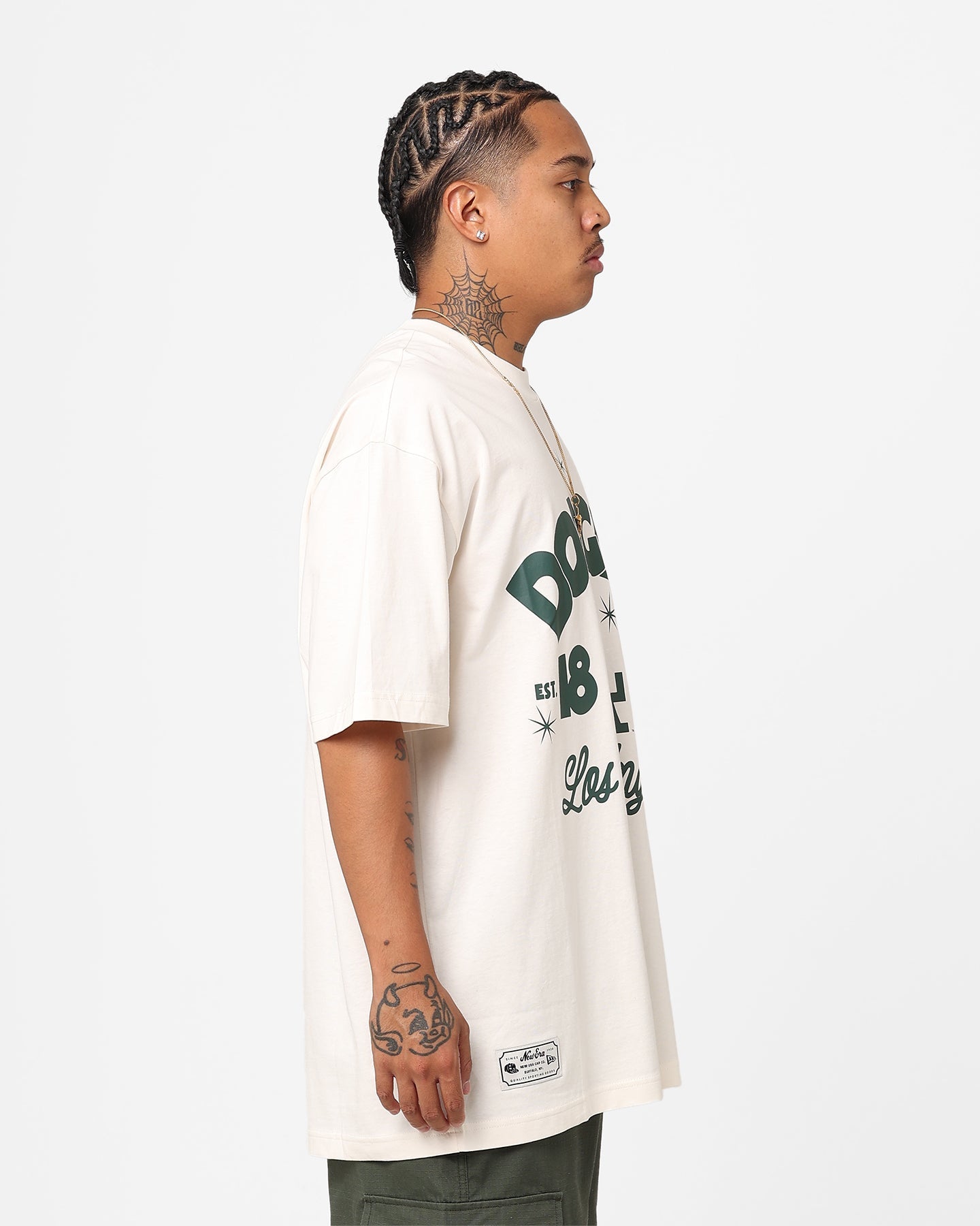 New Era Los Angeles Dodgers T-Shirt Off White