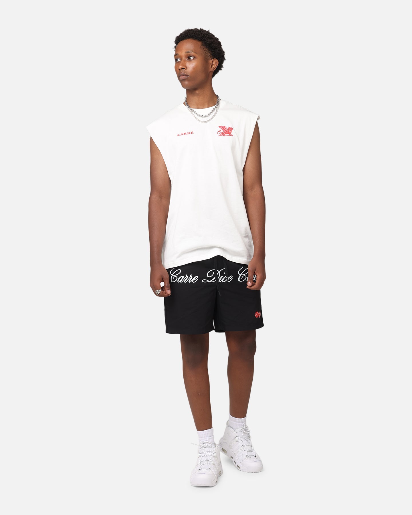 Carre  Formula Muscle T-Shirt Off White