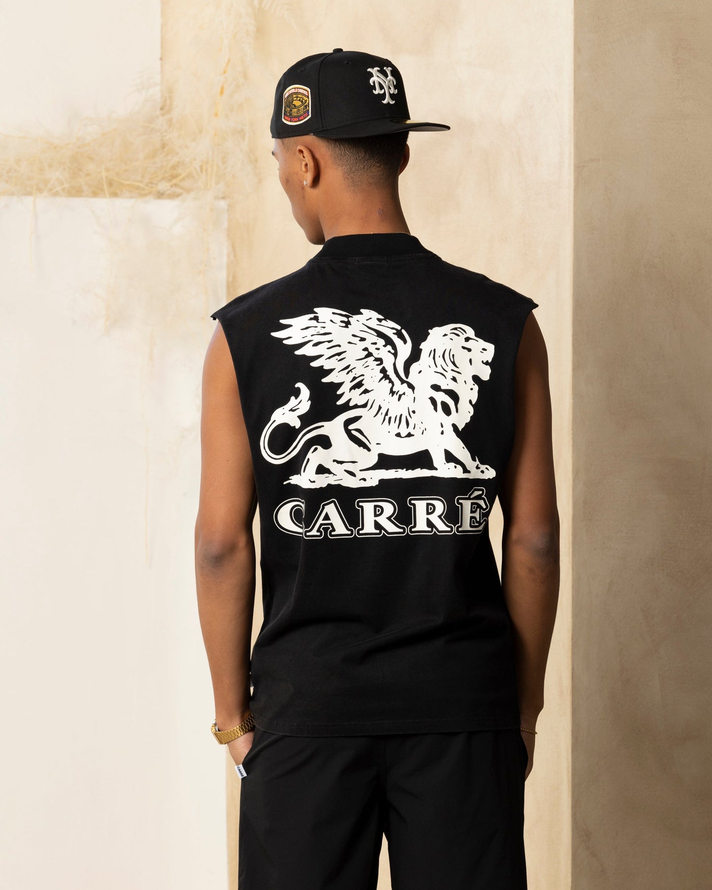 Carre  Formula Muscle T-Shirt Washed Black