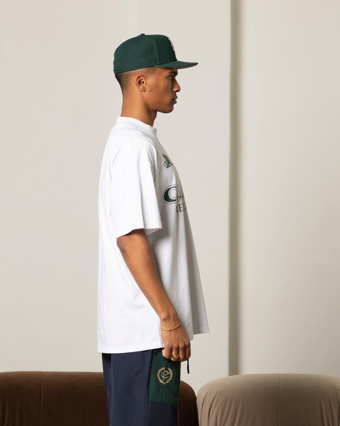 Carre Formula Oversized T-Shirt White