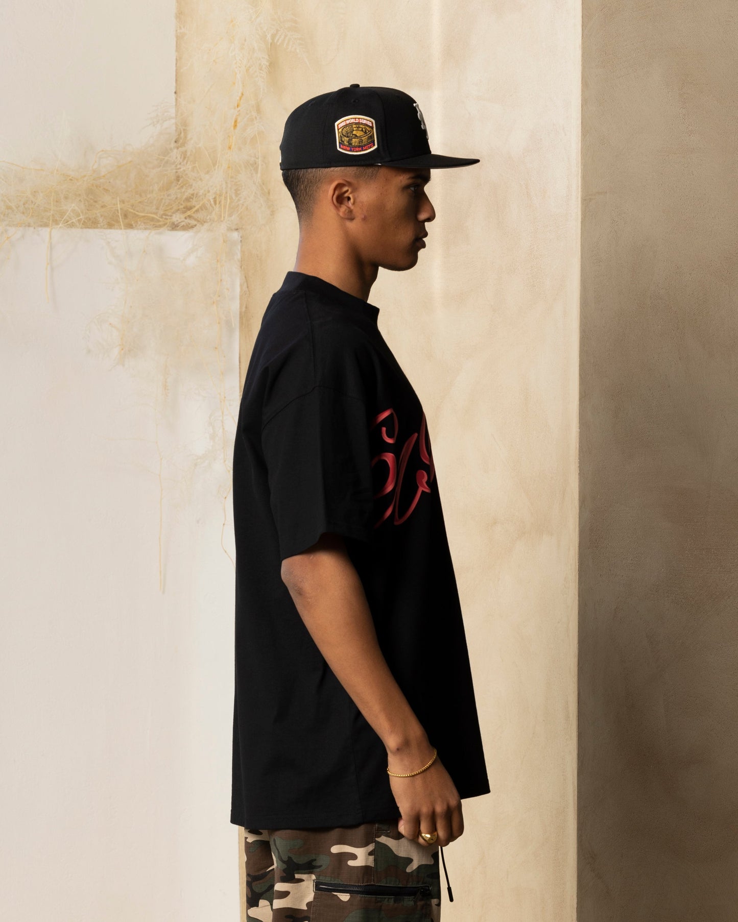 Carre Rolling Oversized T-Shirt Black