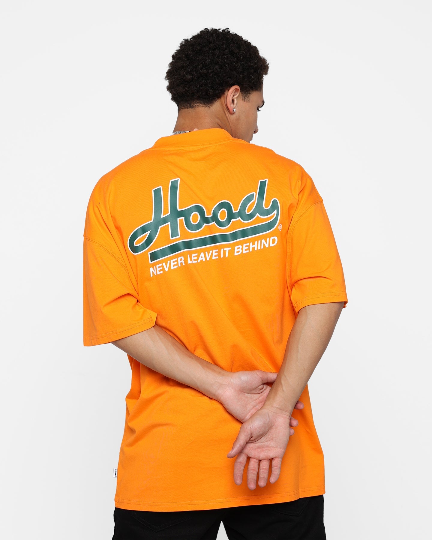 Carre Hood Hat Paris T-Shirt Orange
