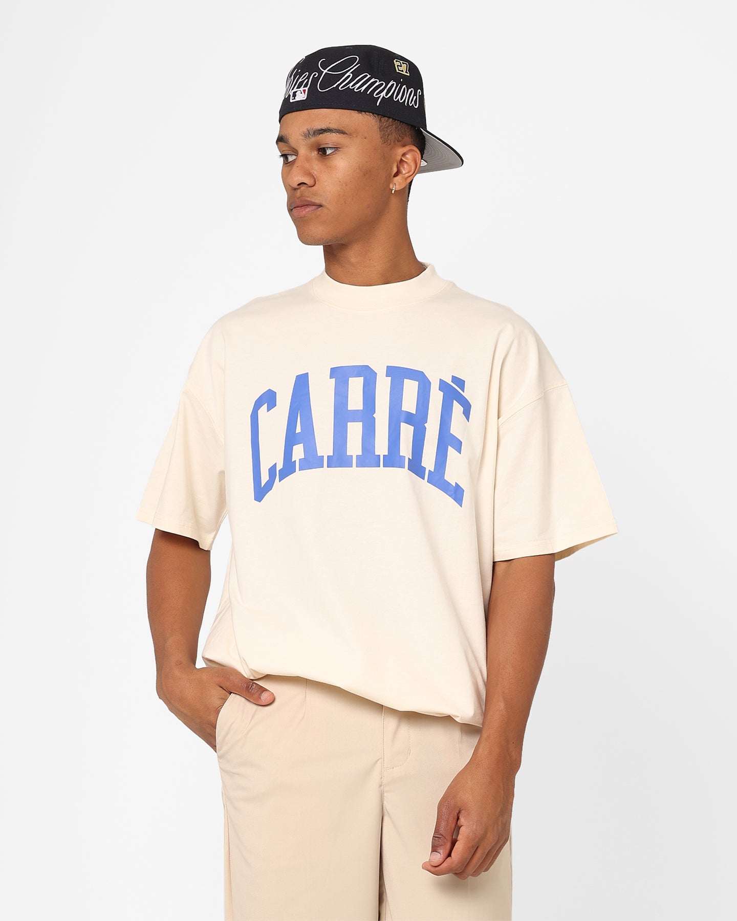 Carre Hood Hat Rep T-Shirt Off White