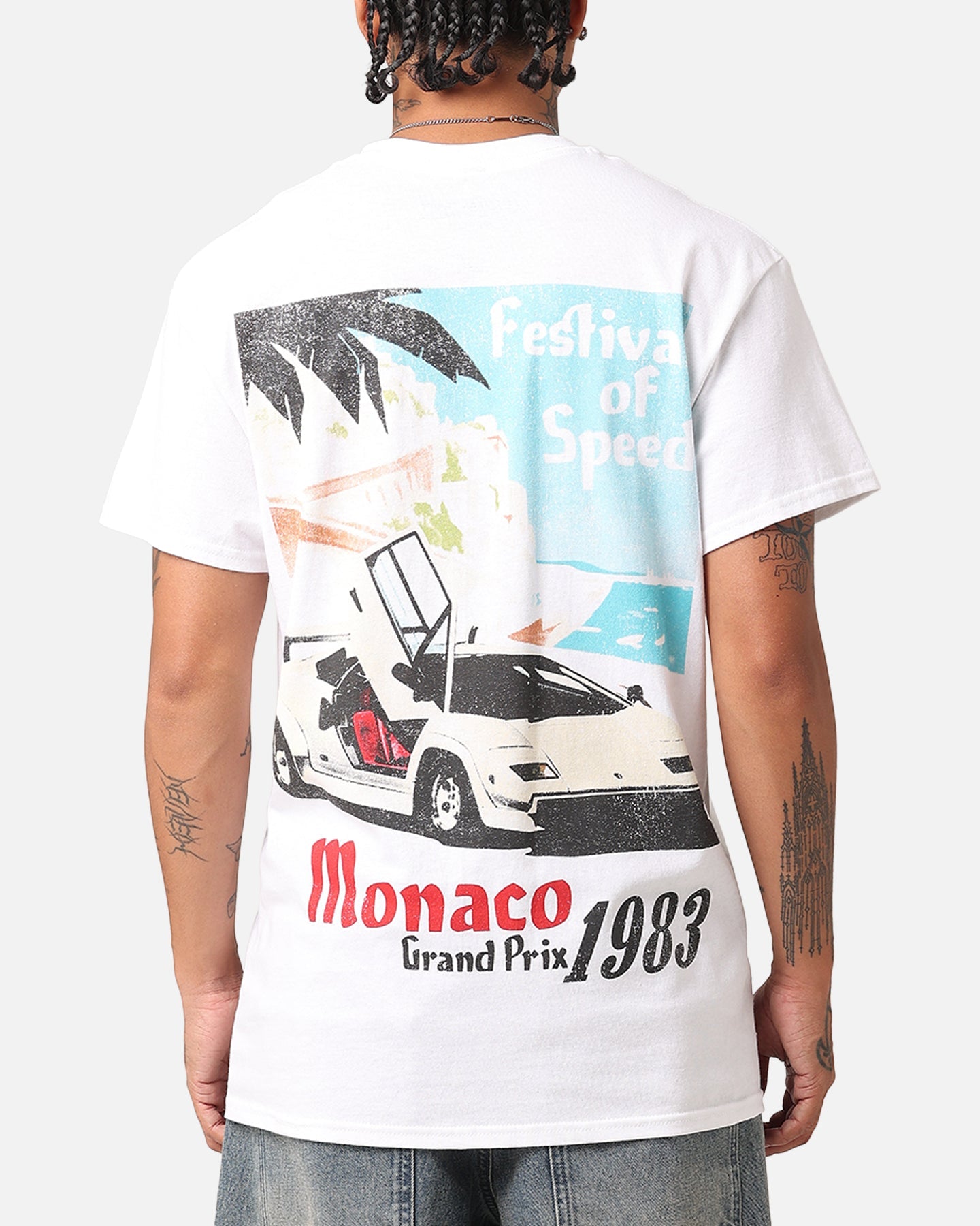 Goat Crew Monaco 1983 T-Shirt White