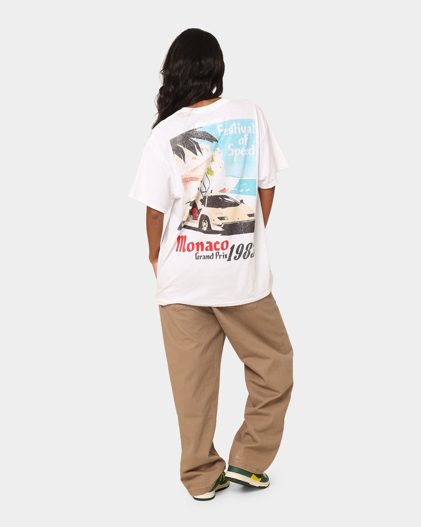 Goat Crew Monaco 1983 T-Shirt White Style001