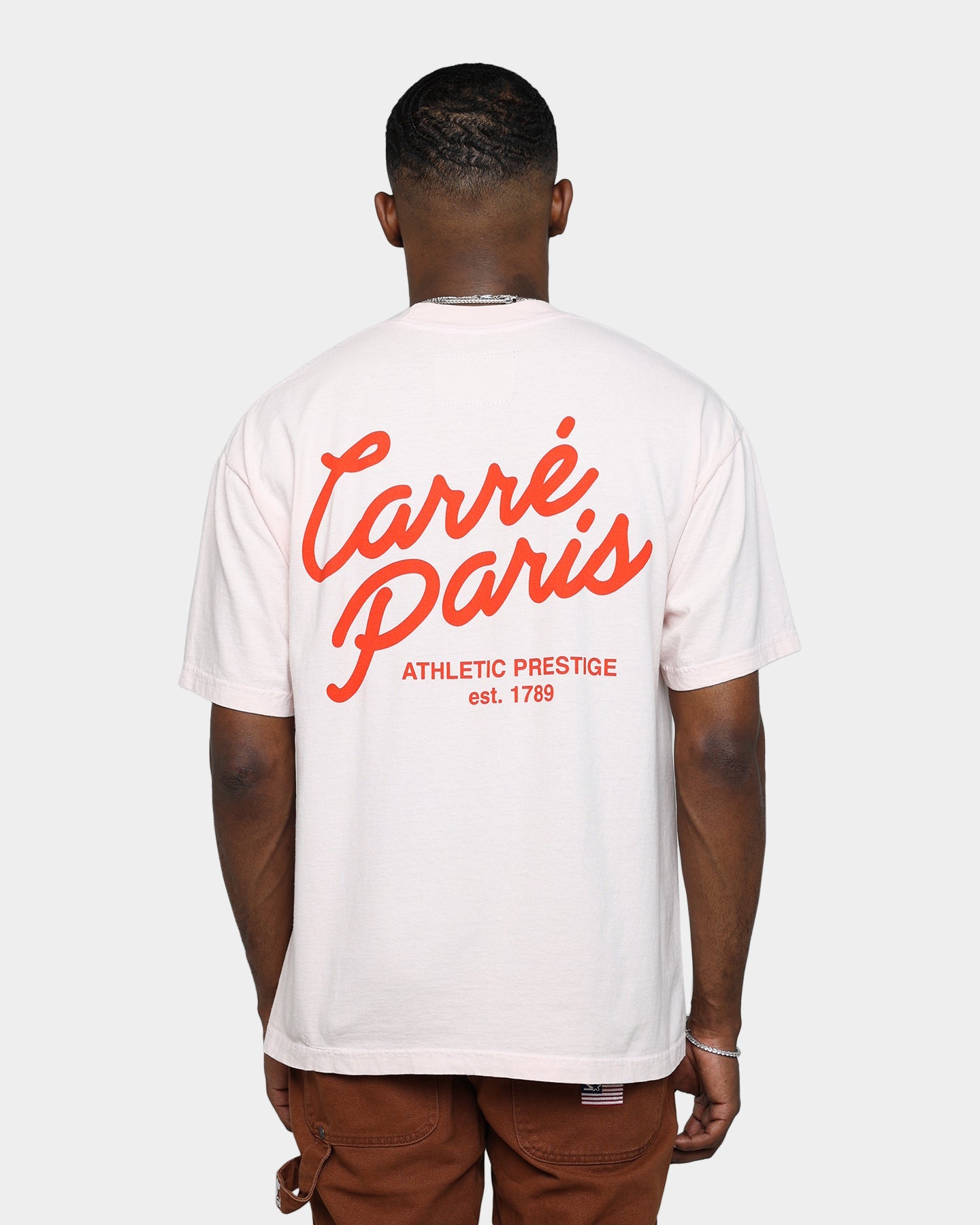 Carr√© Script T-Shirt Light Pink