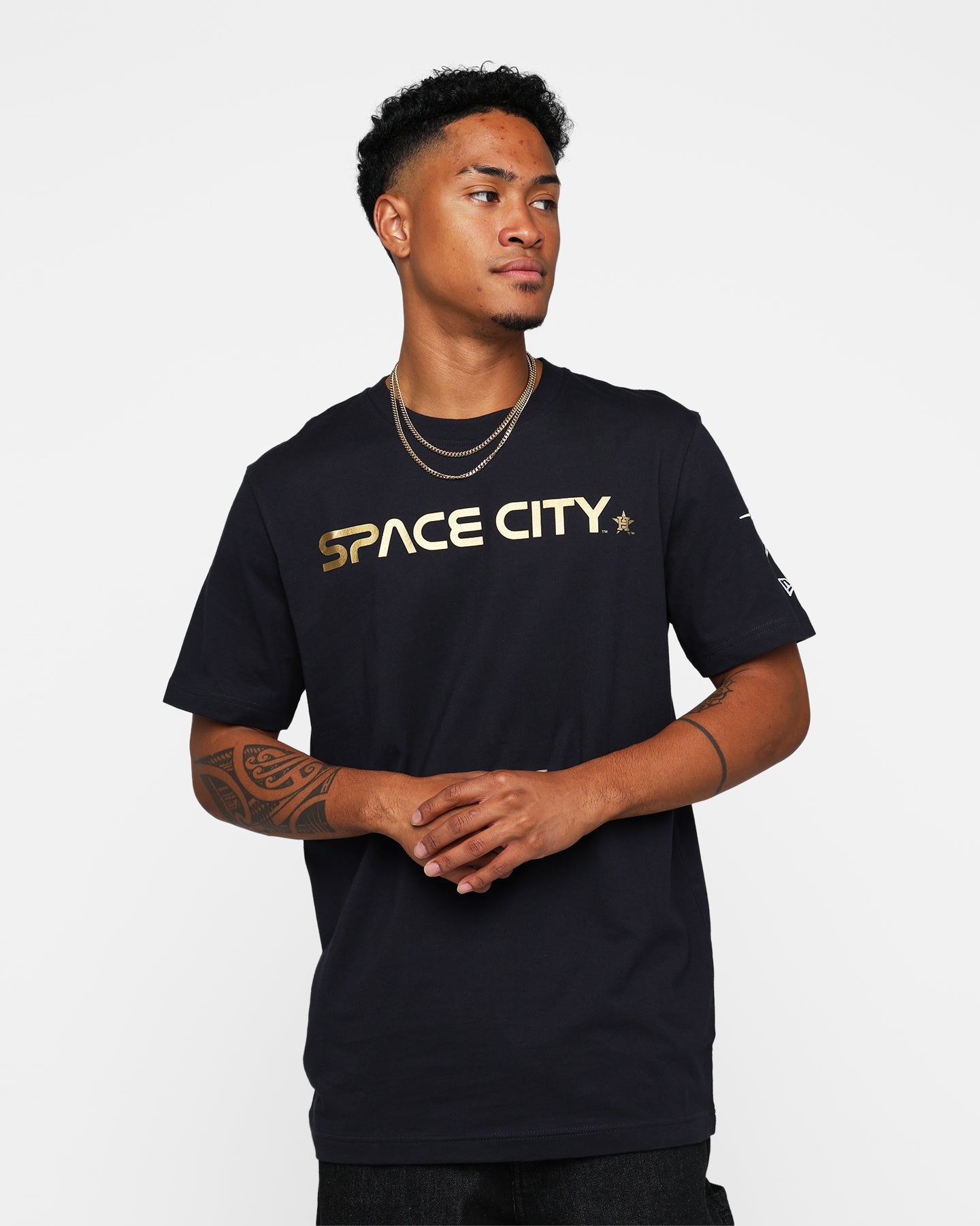 New Era Houston Astros Retro T-Shirt Black