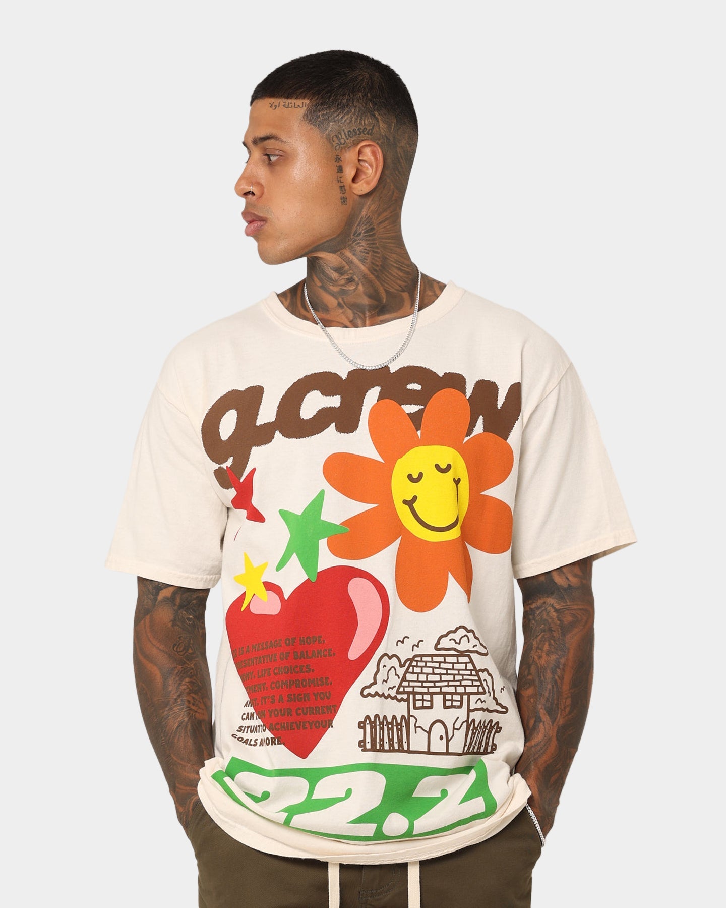 Goat Crew Goat 22.2 T-Shirt Off White