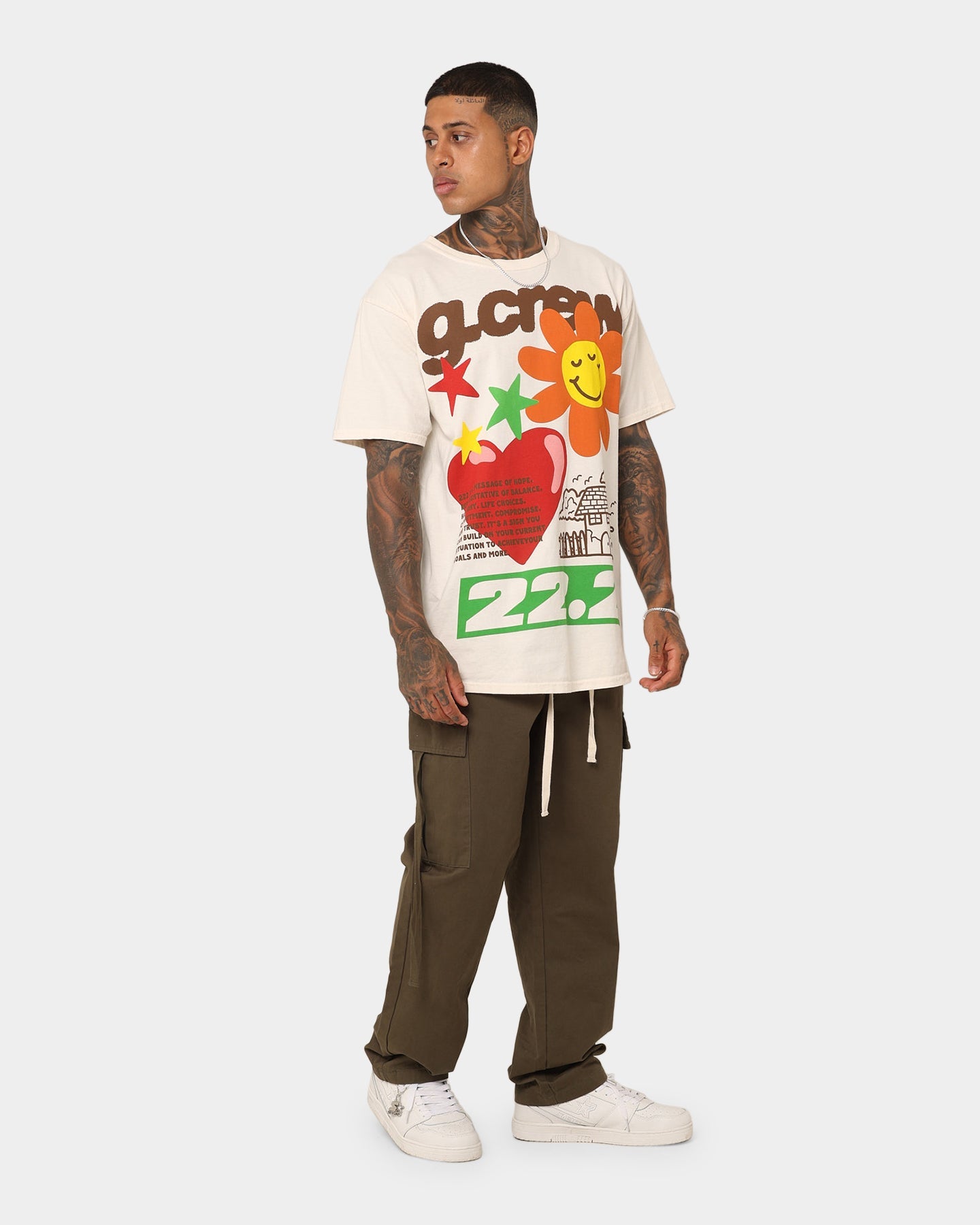 Goat Crew Goat 22.2 T-Shirt Off White