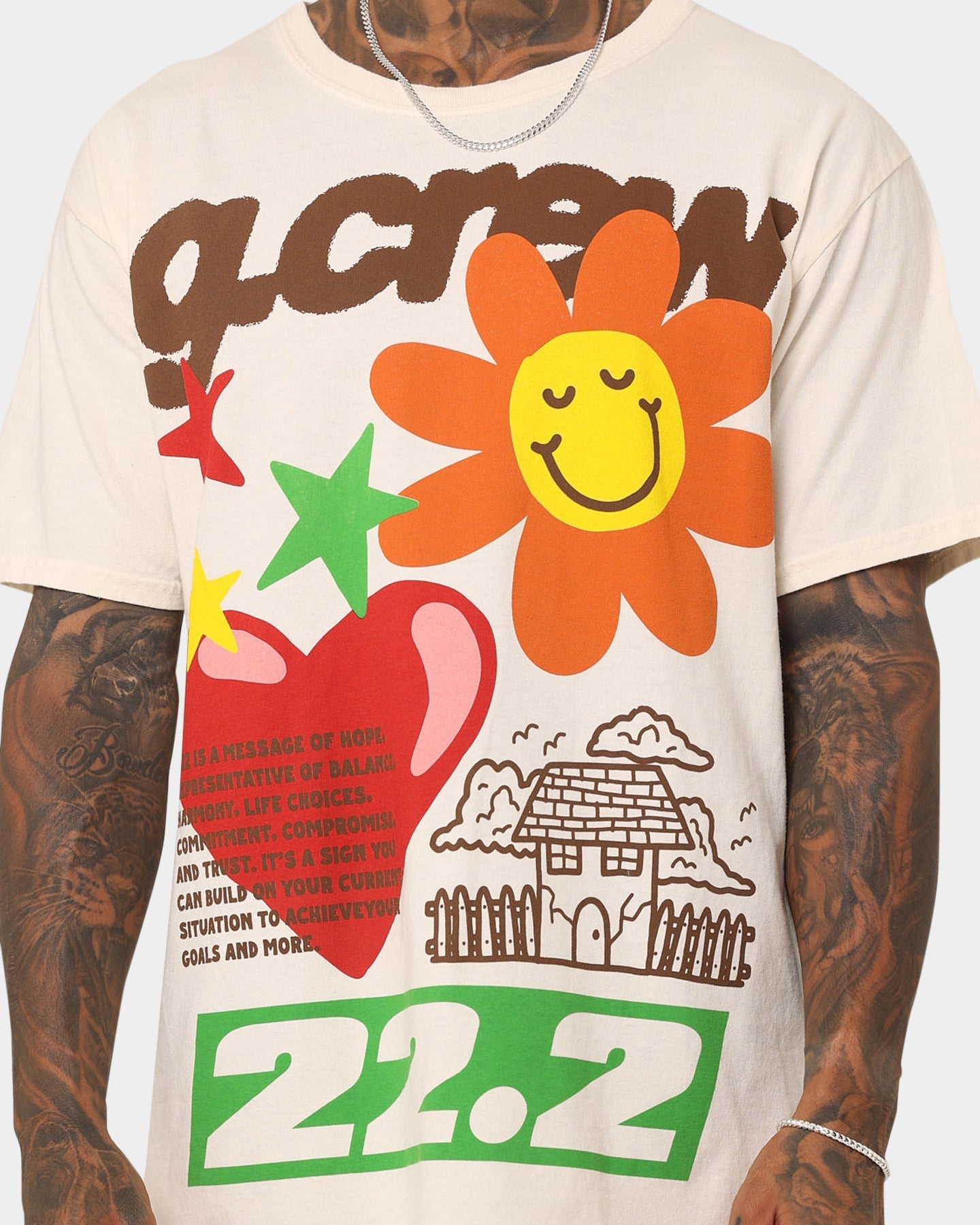 Goat Crew Goat 22.2 T-Shirt Off White