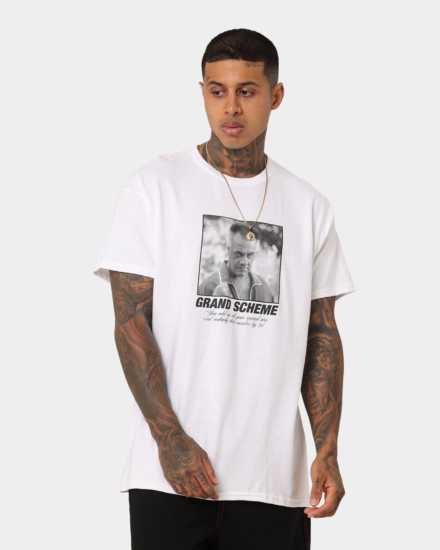 Grand Scheme Mortal Sin T-Shirt White