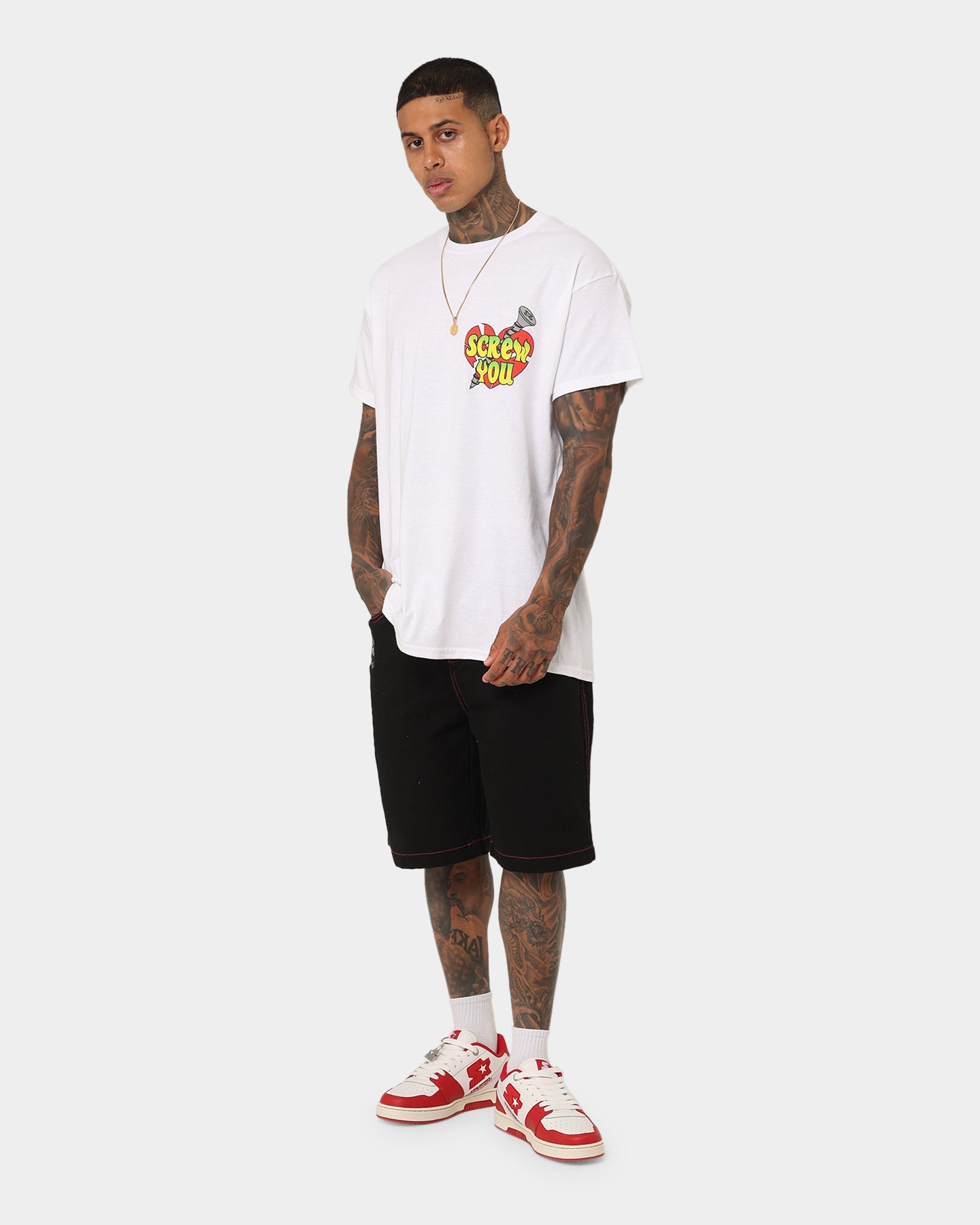 Grand Scheme Screw T-Shirt White