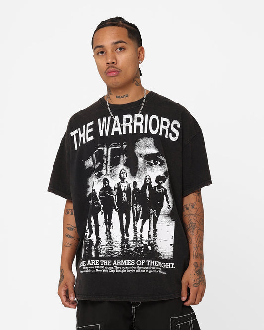 American Thrift X The Warriors Warriors Night T-Shirt Black Wash