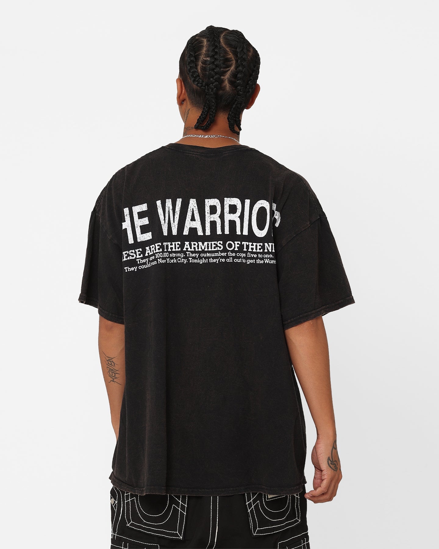 American Thrift X The Warriors Warriors Night T-Shirt Black Wash