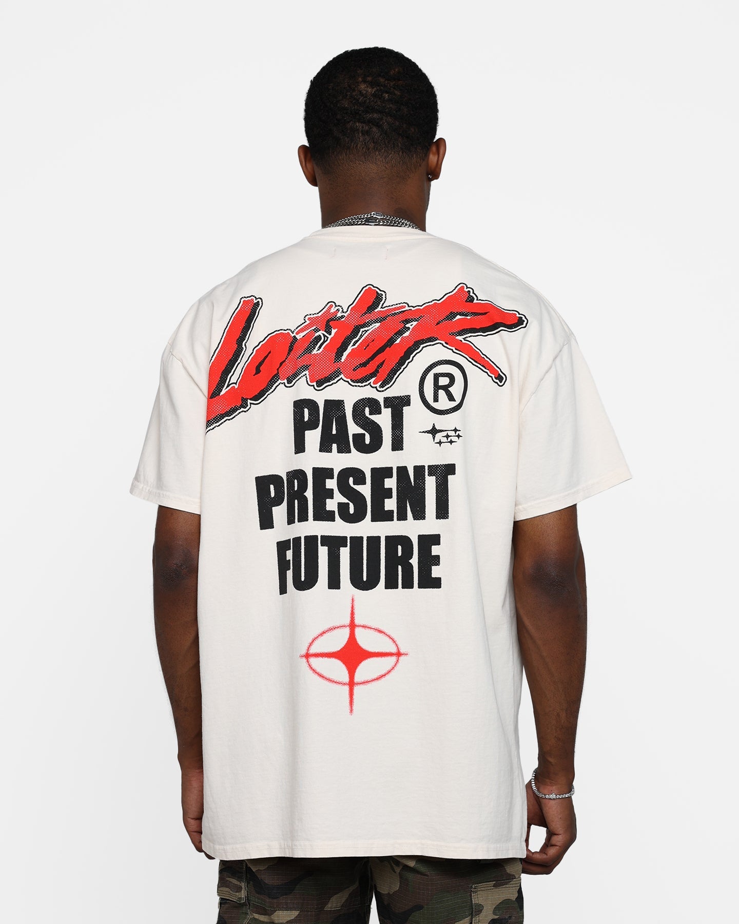 Loiter Love Me More Vintage T-Shirt Off White